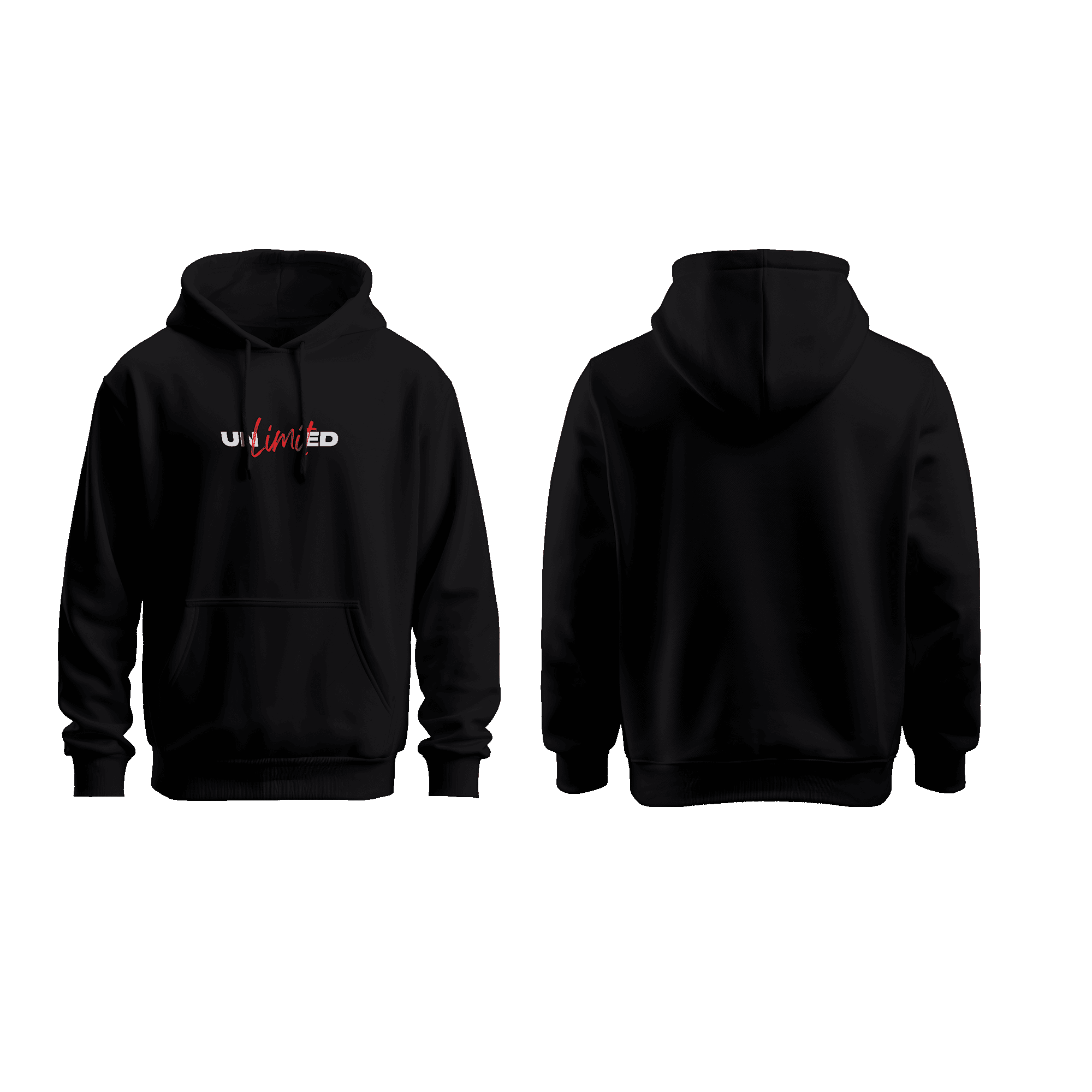 Wicold Unlimited Baskılı Oversize Hoodie