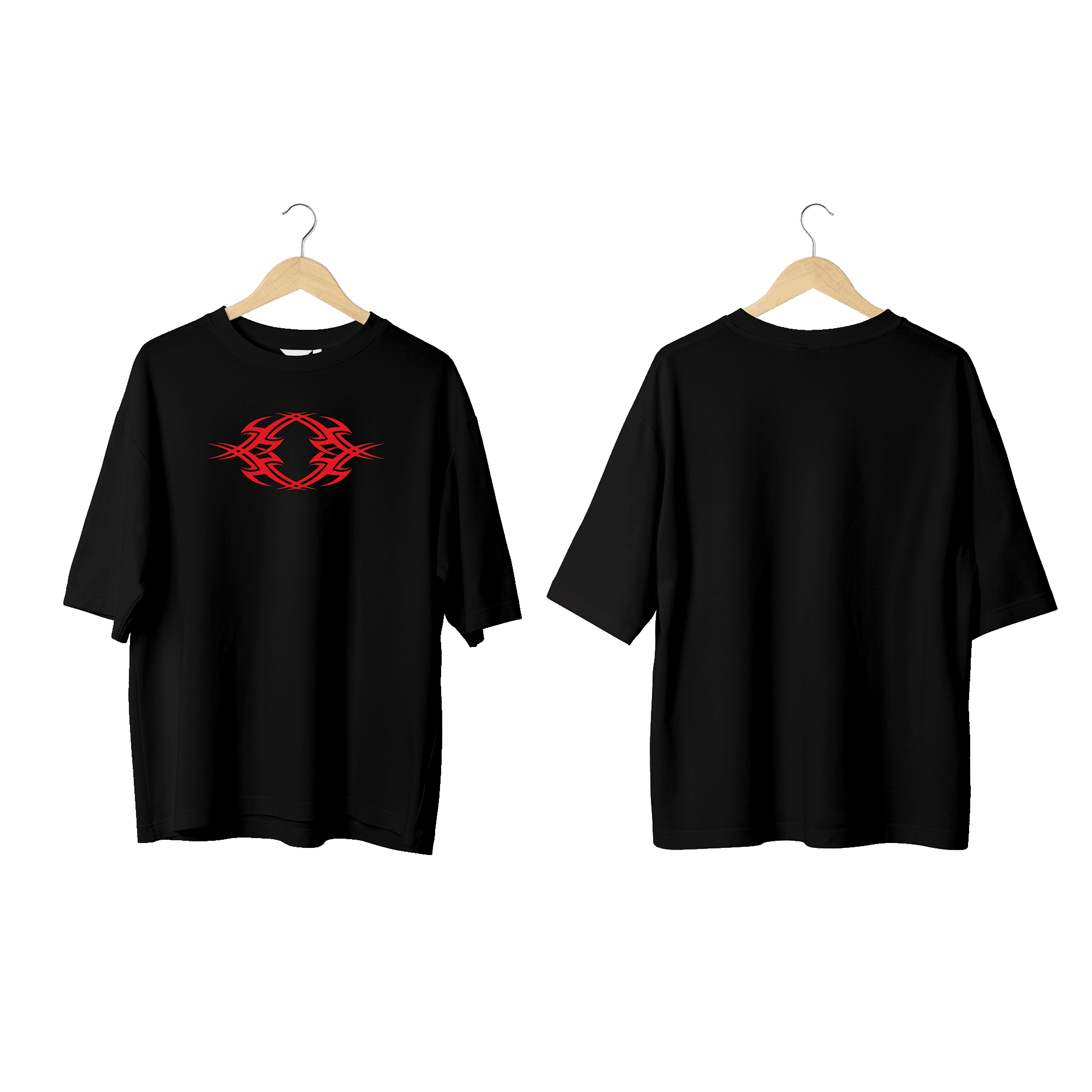 Wicold Valkryie 2 Baskılı Oversize T-Shirt