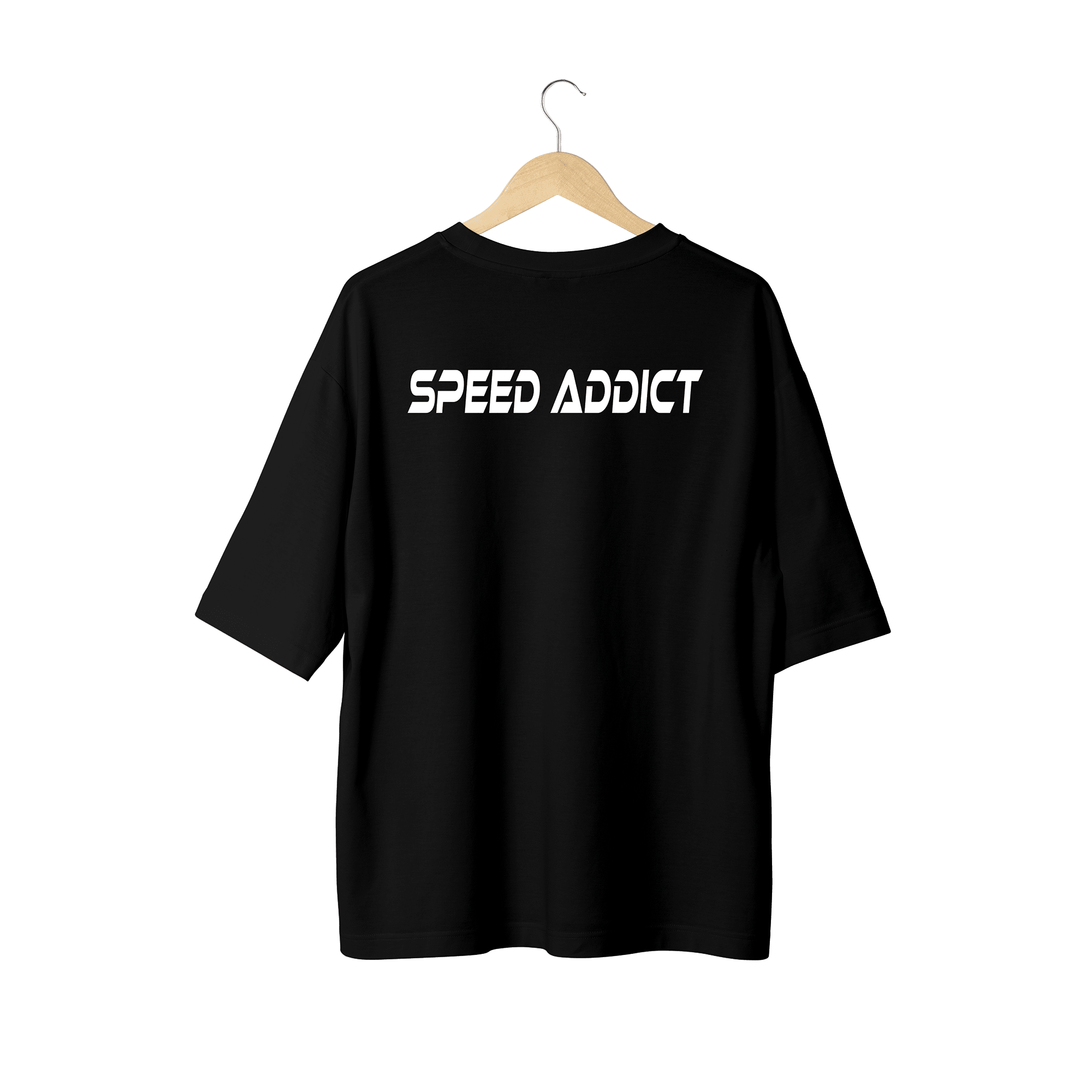 Wicold Speed Addict Baskılı Oversize T-Shirt
