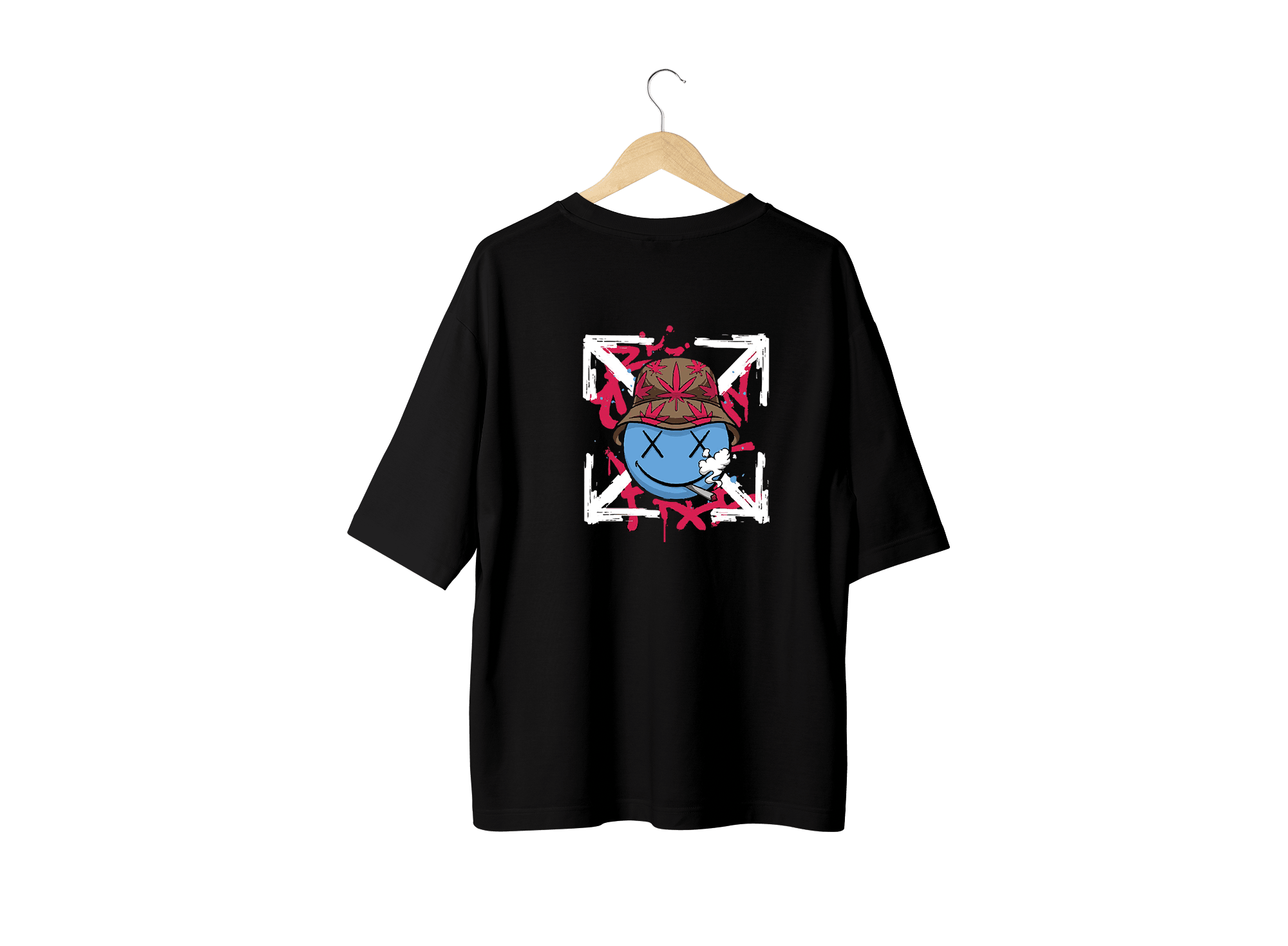 Wicold Off Baskılı Oversize T-Shirt