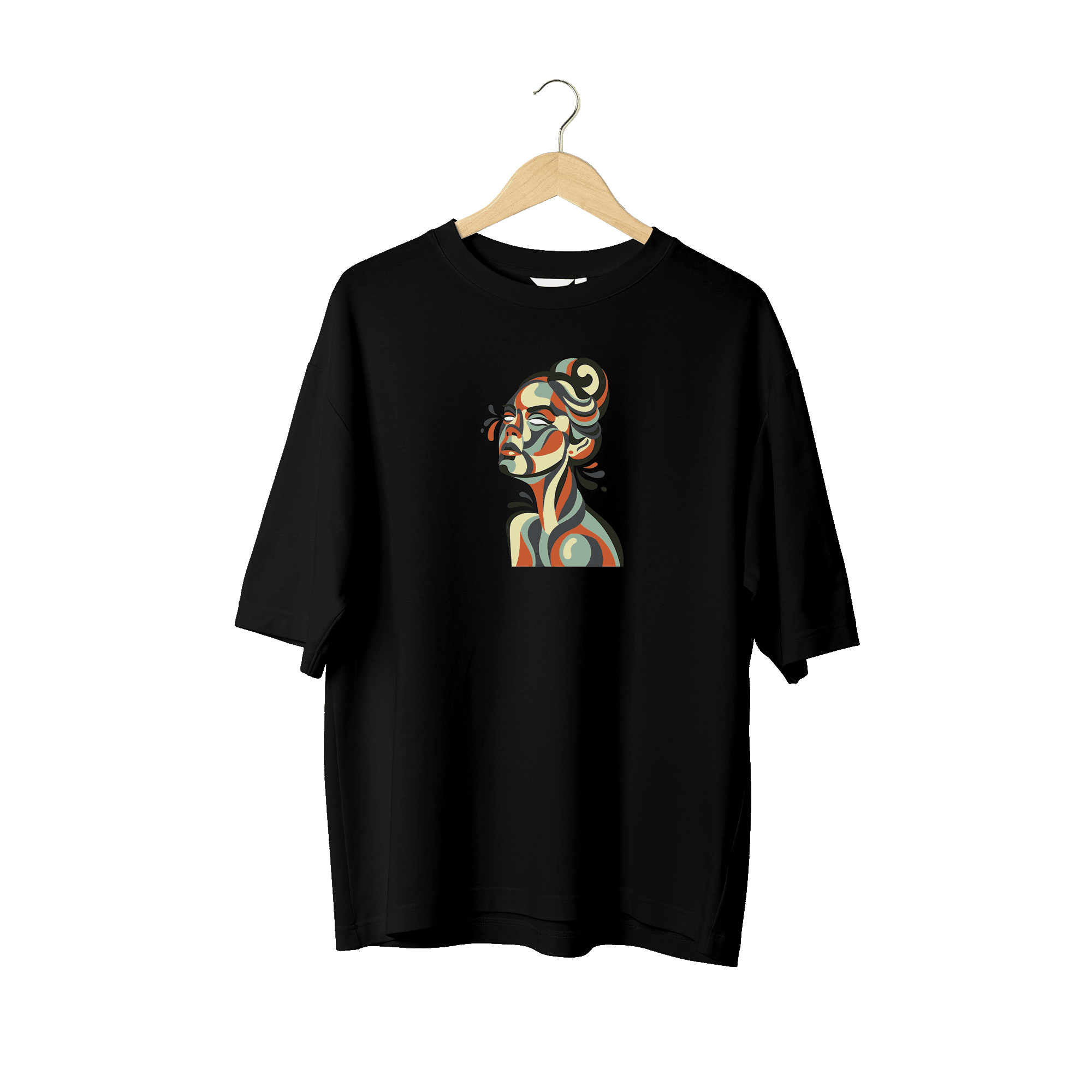 Wicold Woman Baskılı Oversize T-Shirt