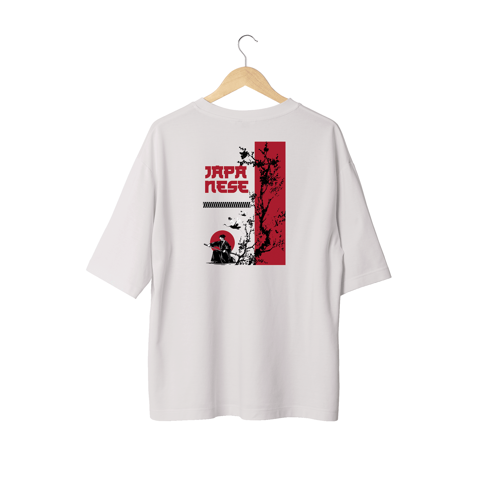 Wicold Japanese Baskılı Oversize T-Shirt