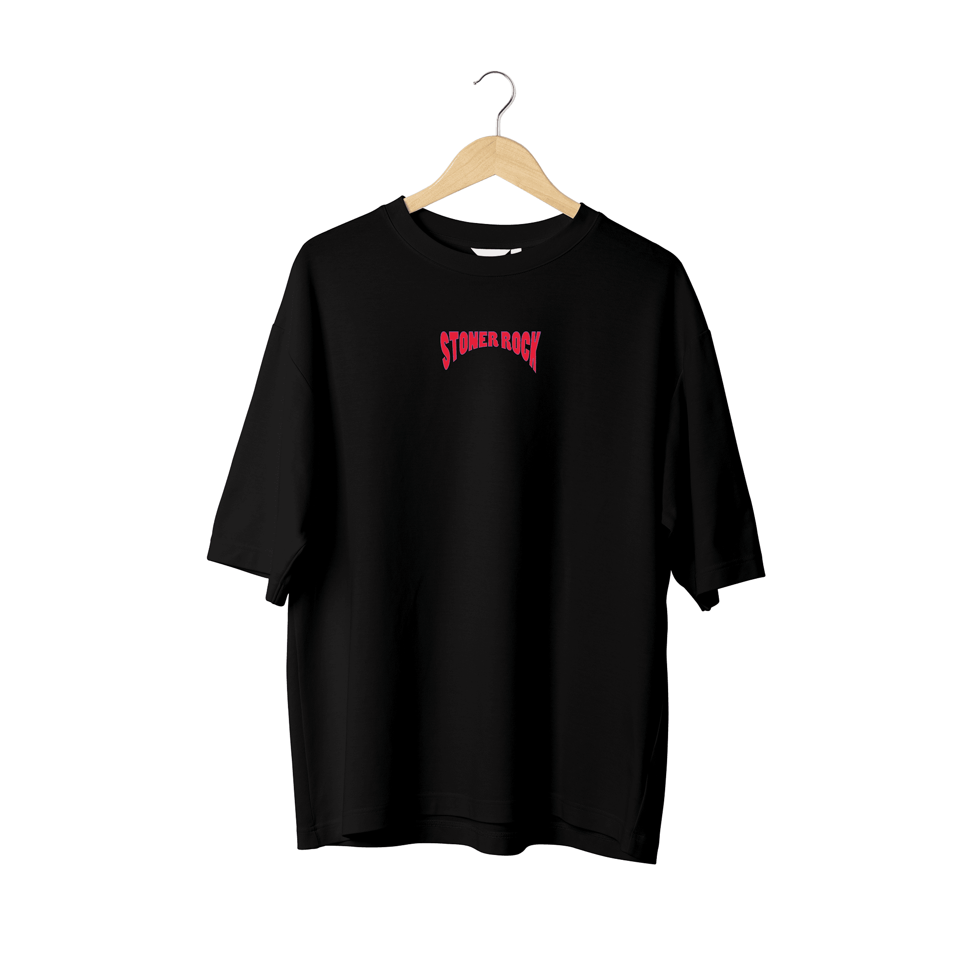 Wicold Stoner Rock Baskılı Oversize T-Shirt