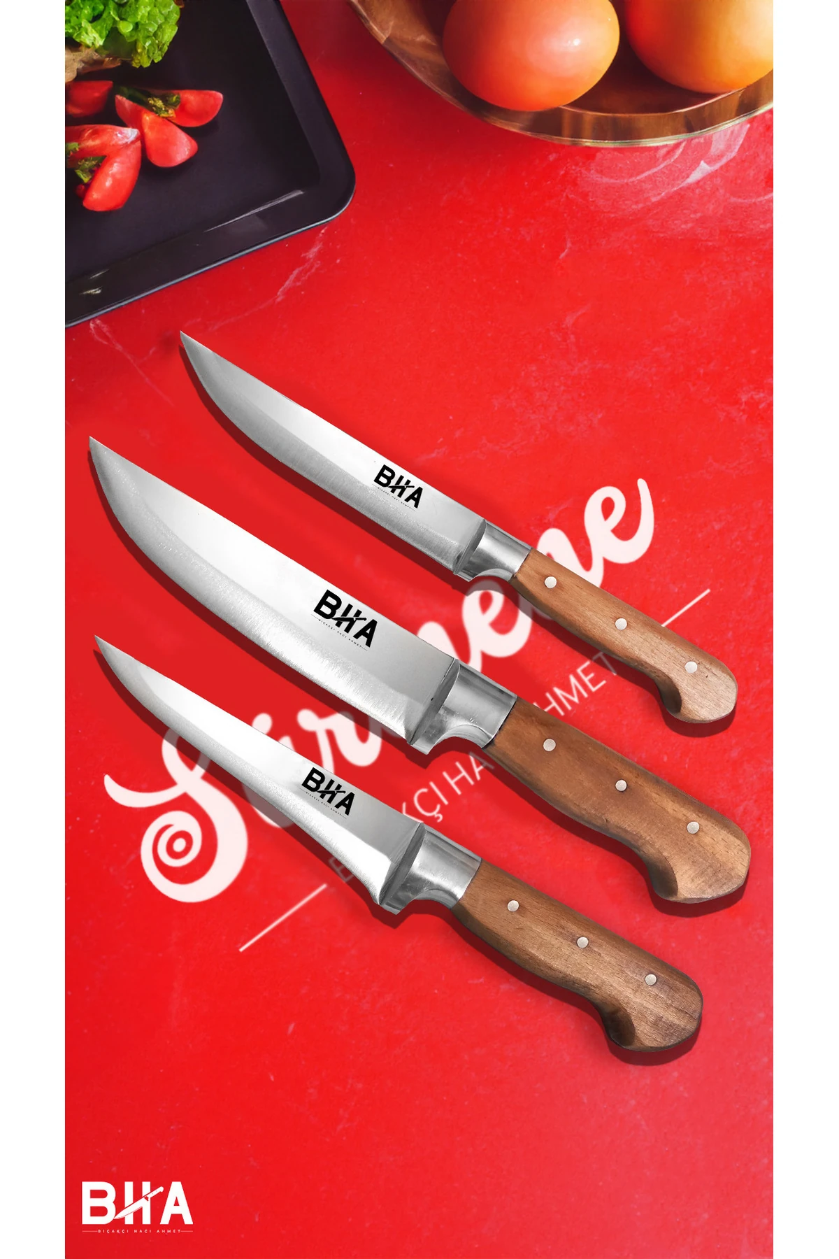 Sürmene Bıçak Seti (3lü)