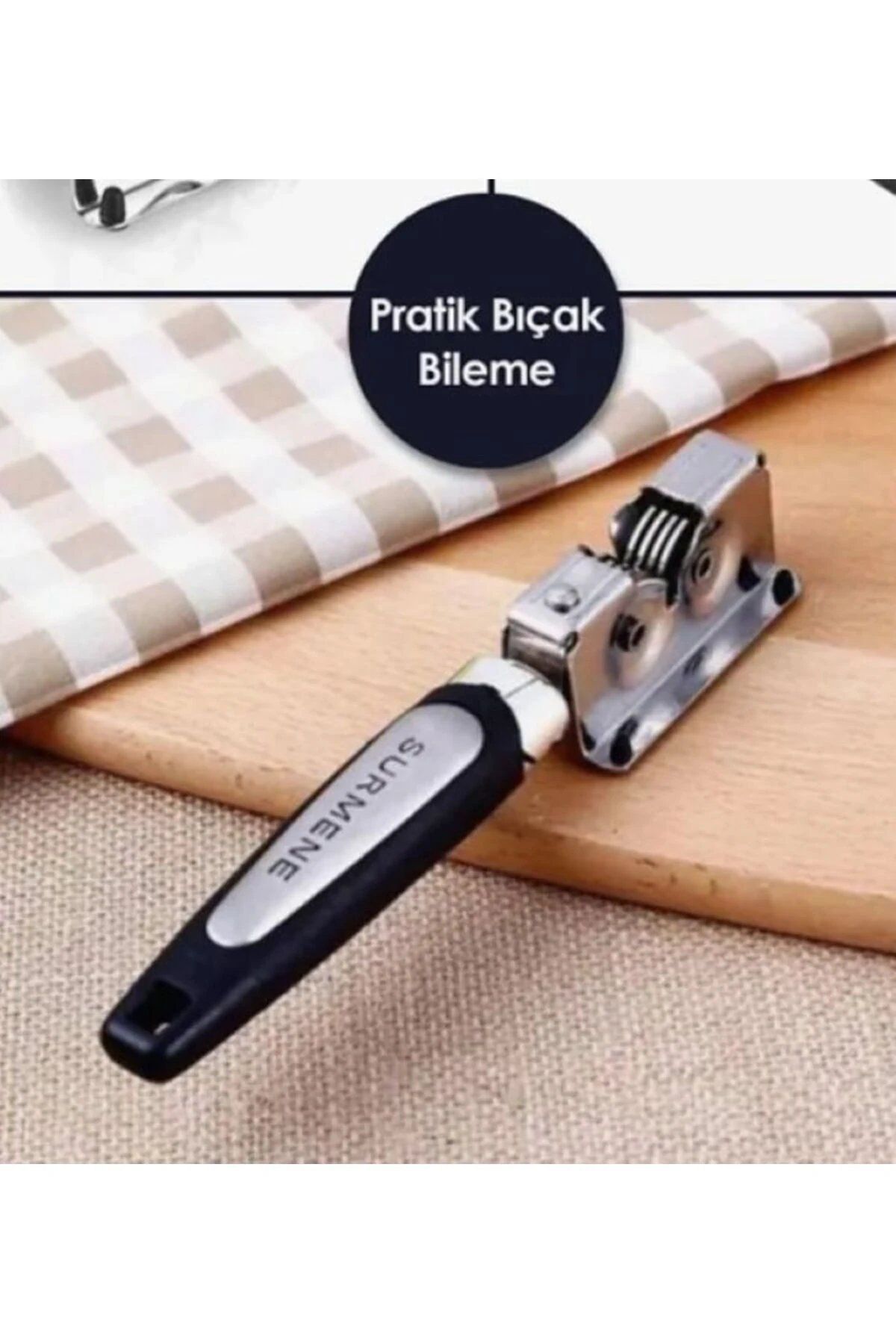 Sürmene Çelik Çekmeli Bıçak Bileme Aleti