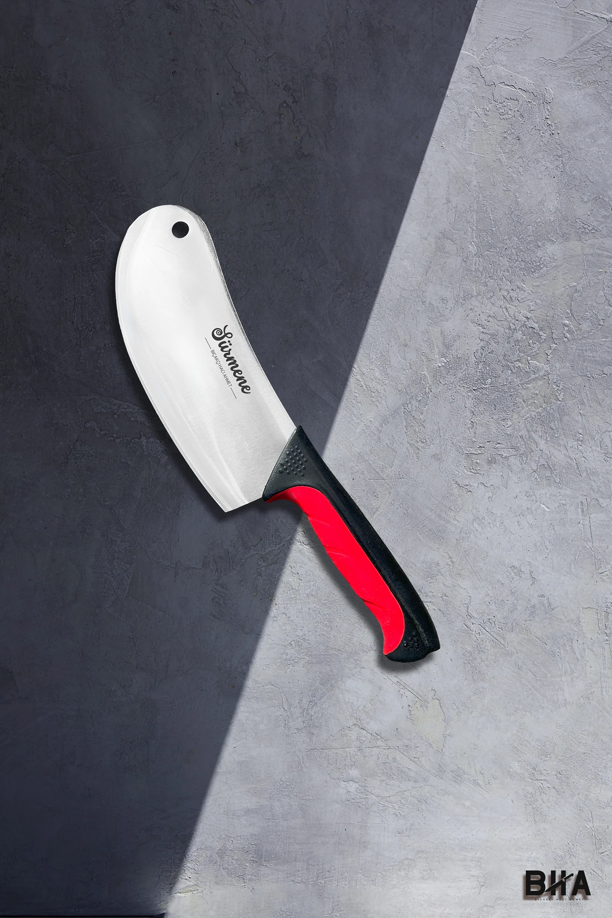 Sürmene BHA Noché Yardımcı Kasap 3 Parça Sıyırma Bıçağı Soğan ve Kemik Satırı Profesyonel Bıçak Seti