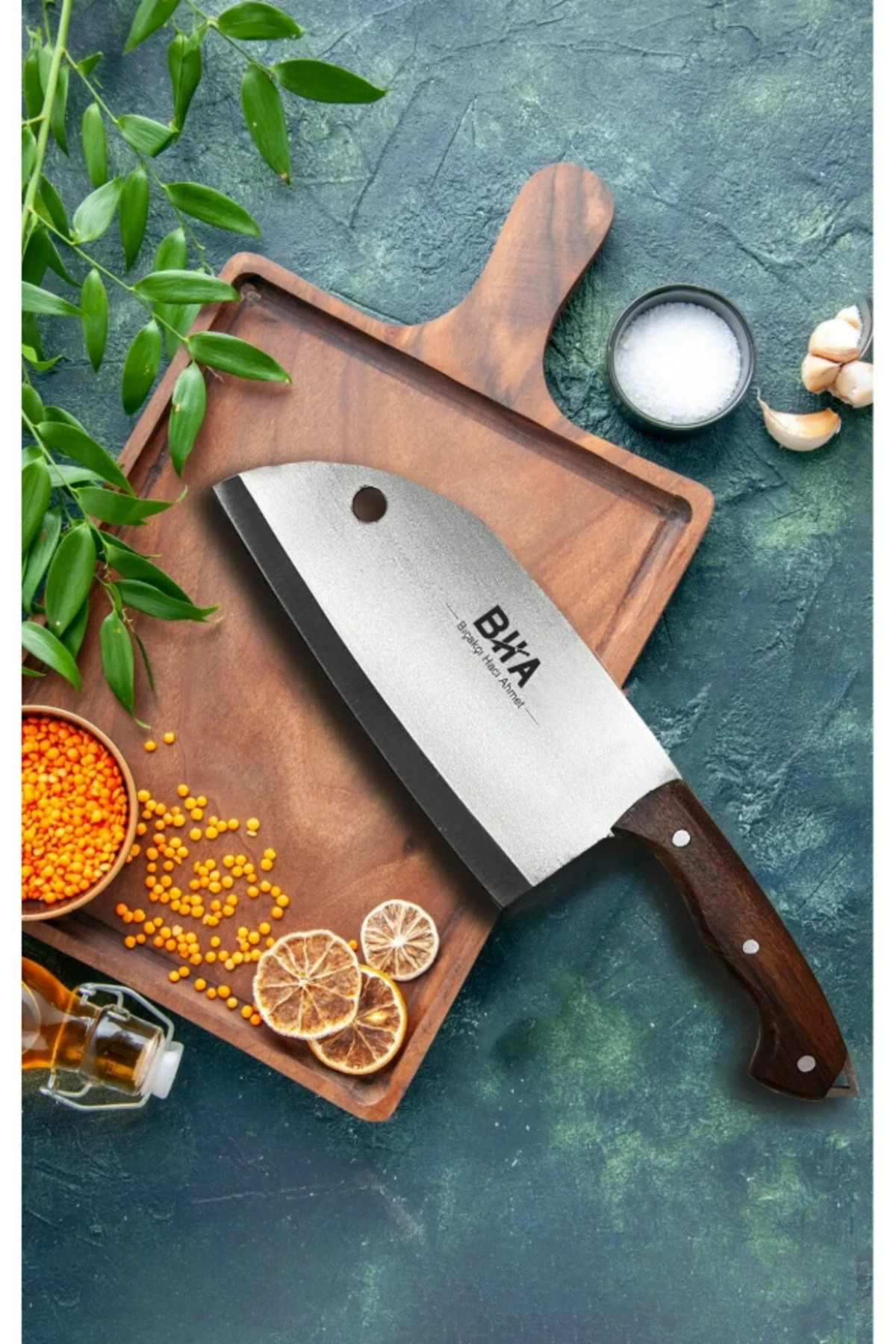 Almazan Şef Özel Sürmene Seri Balık, Şef ve Mutfak Bıçağı Kamp