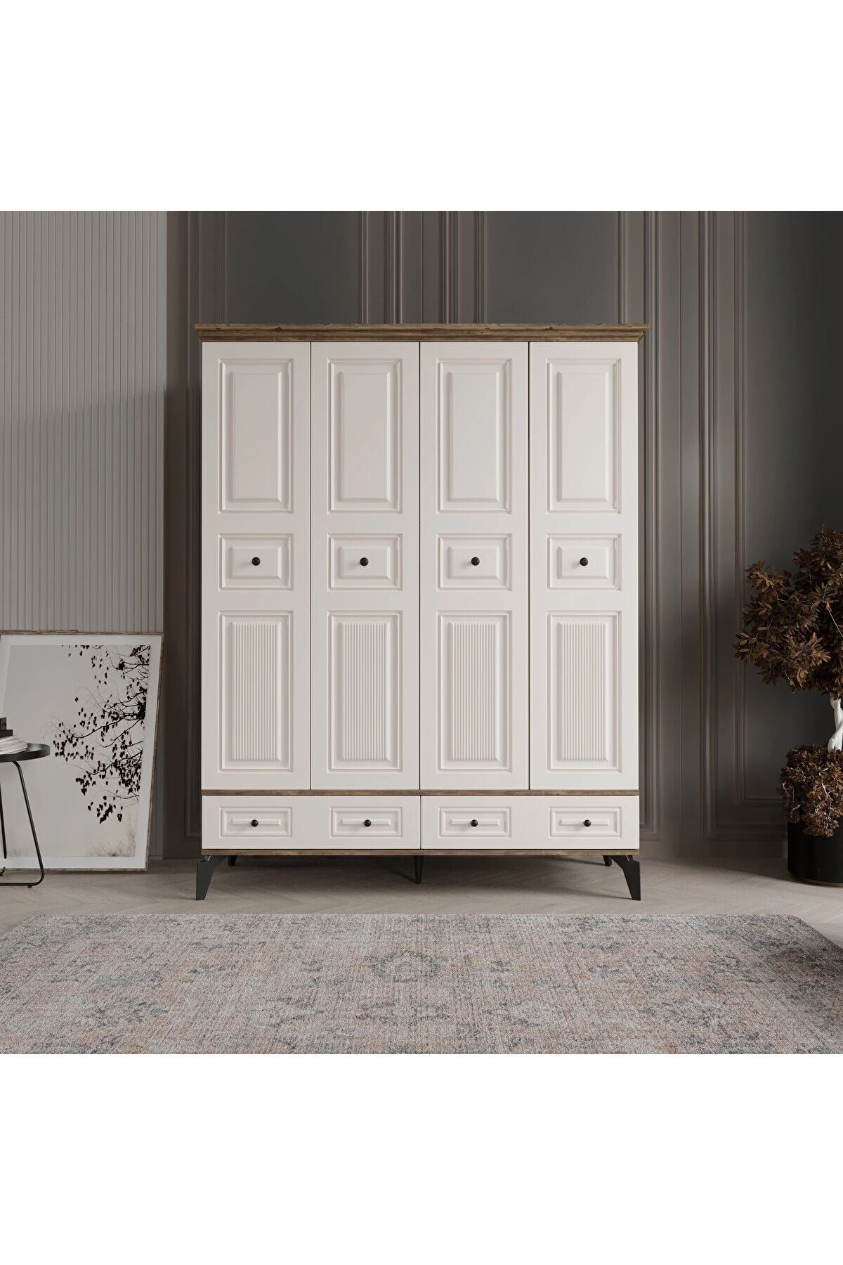 NİL 4 KAPAK AYTAŞI GARDIROP