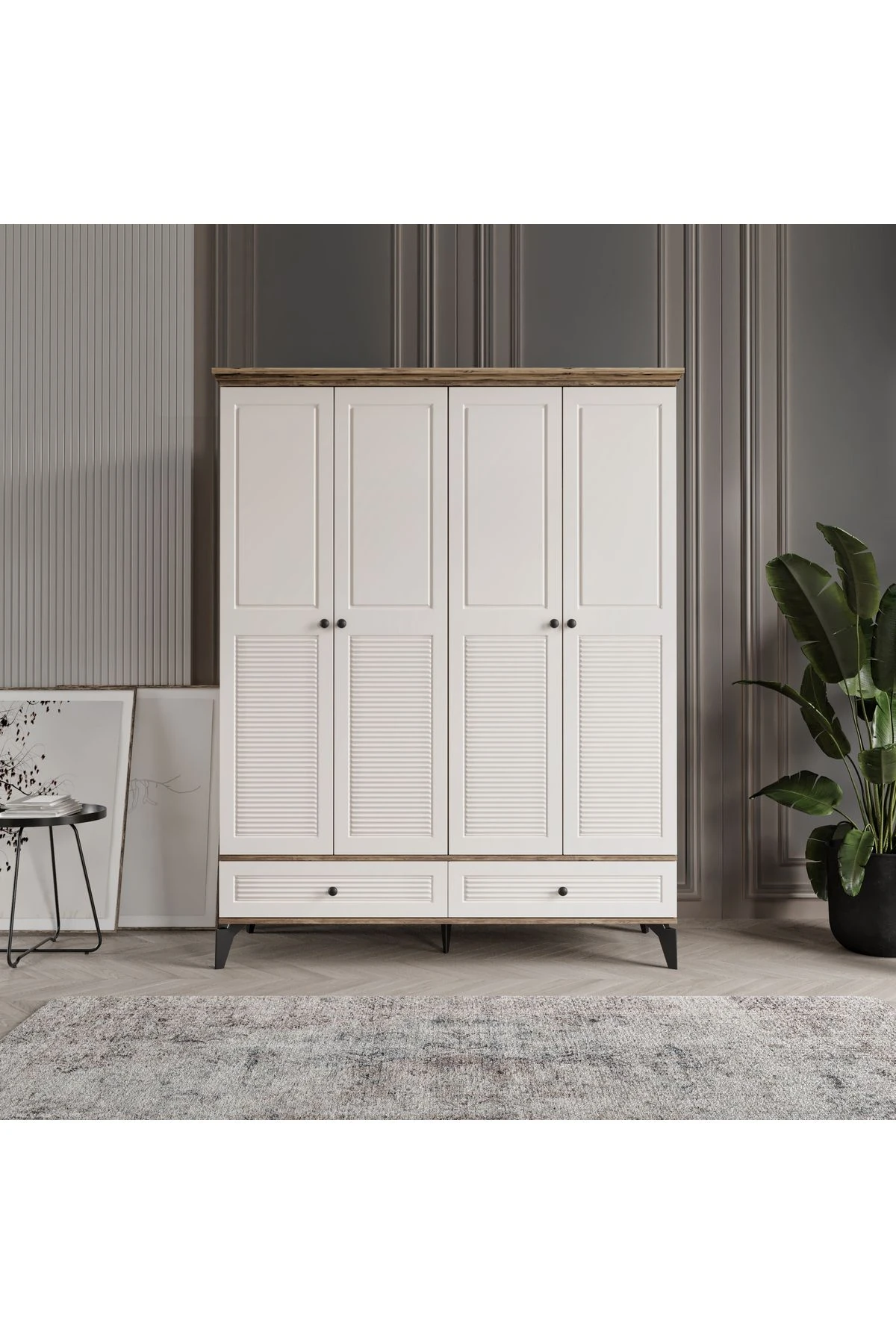 İNCİ 4 KAPAK AYTAŞI GARDIROP