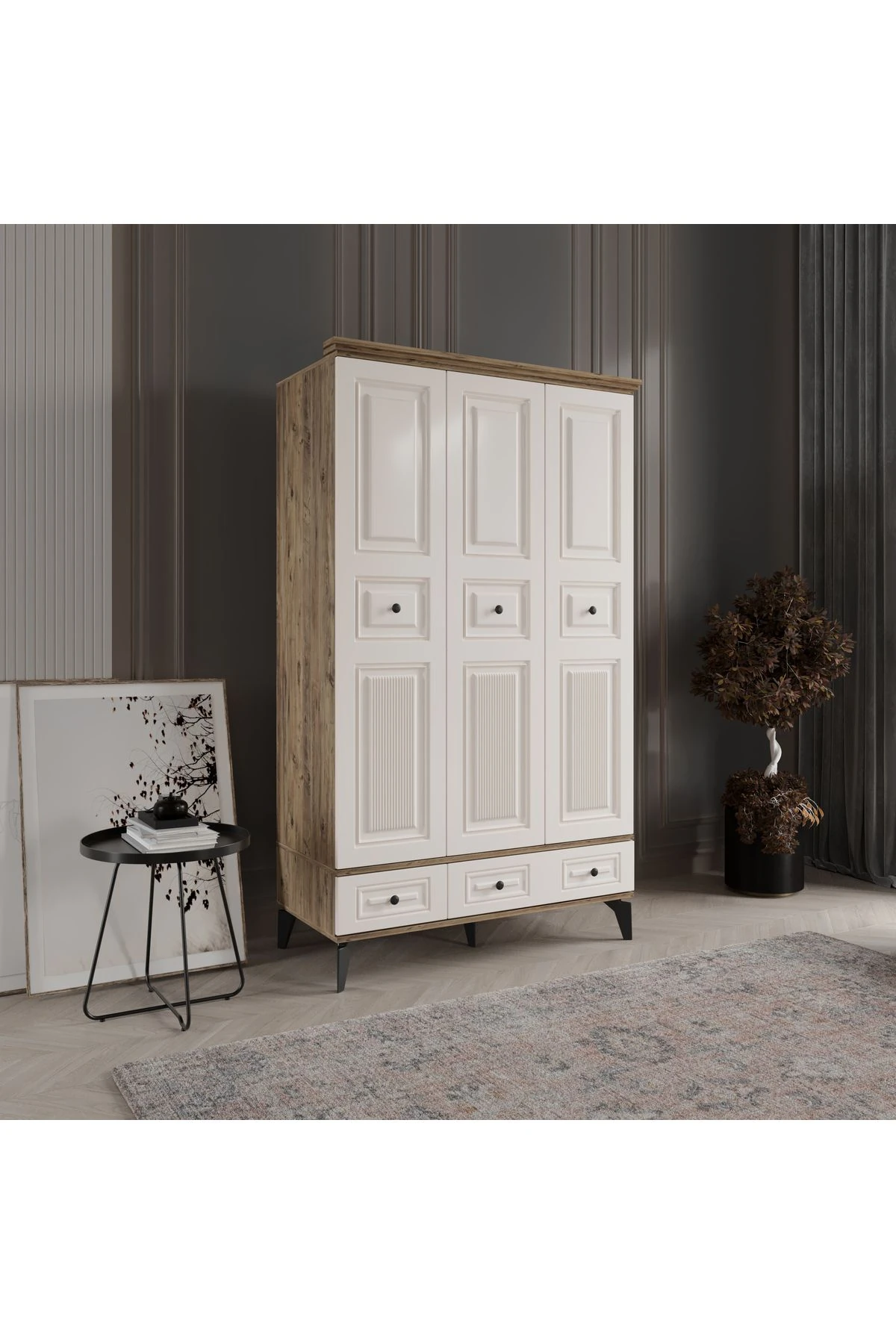 NİL 3 KAPAK AYTAŞI GARDIROP