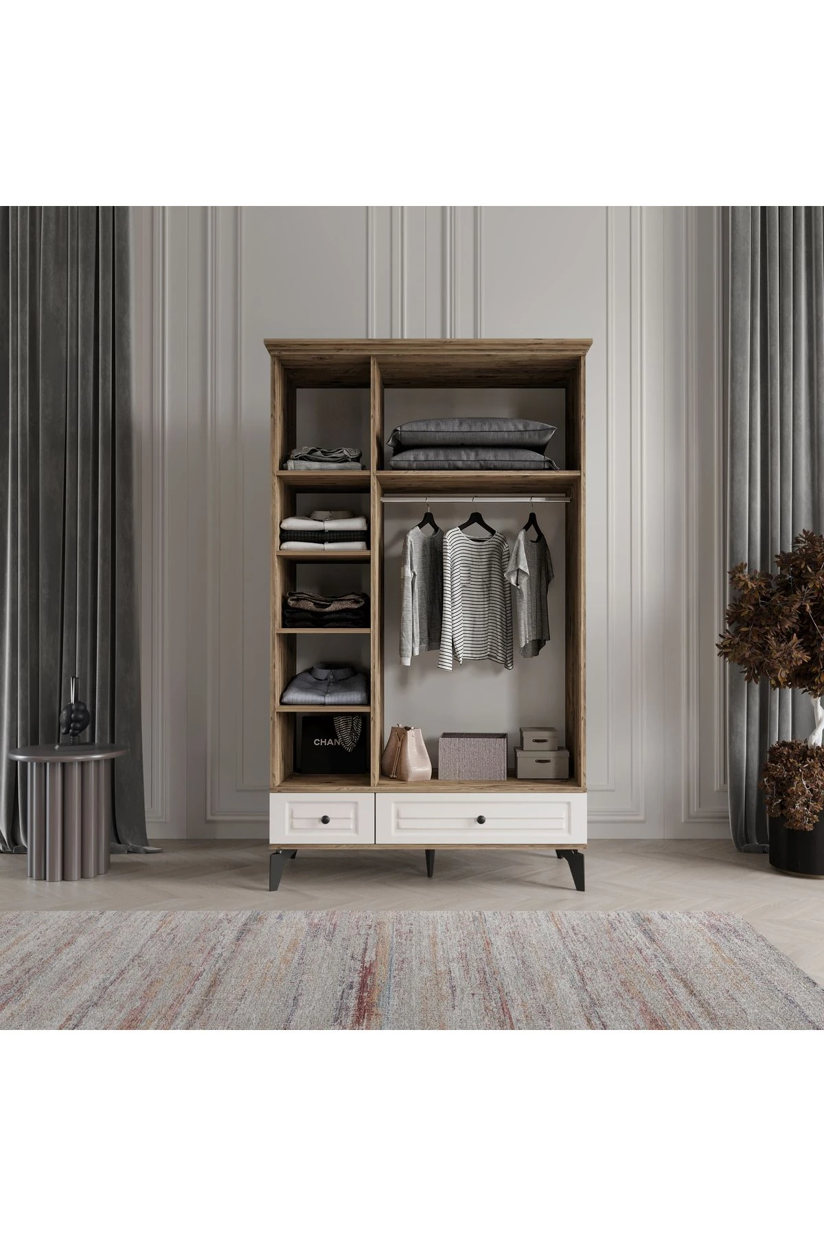 SOFYA 3 KAPAK AYTAŞI GARDIROP