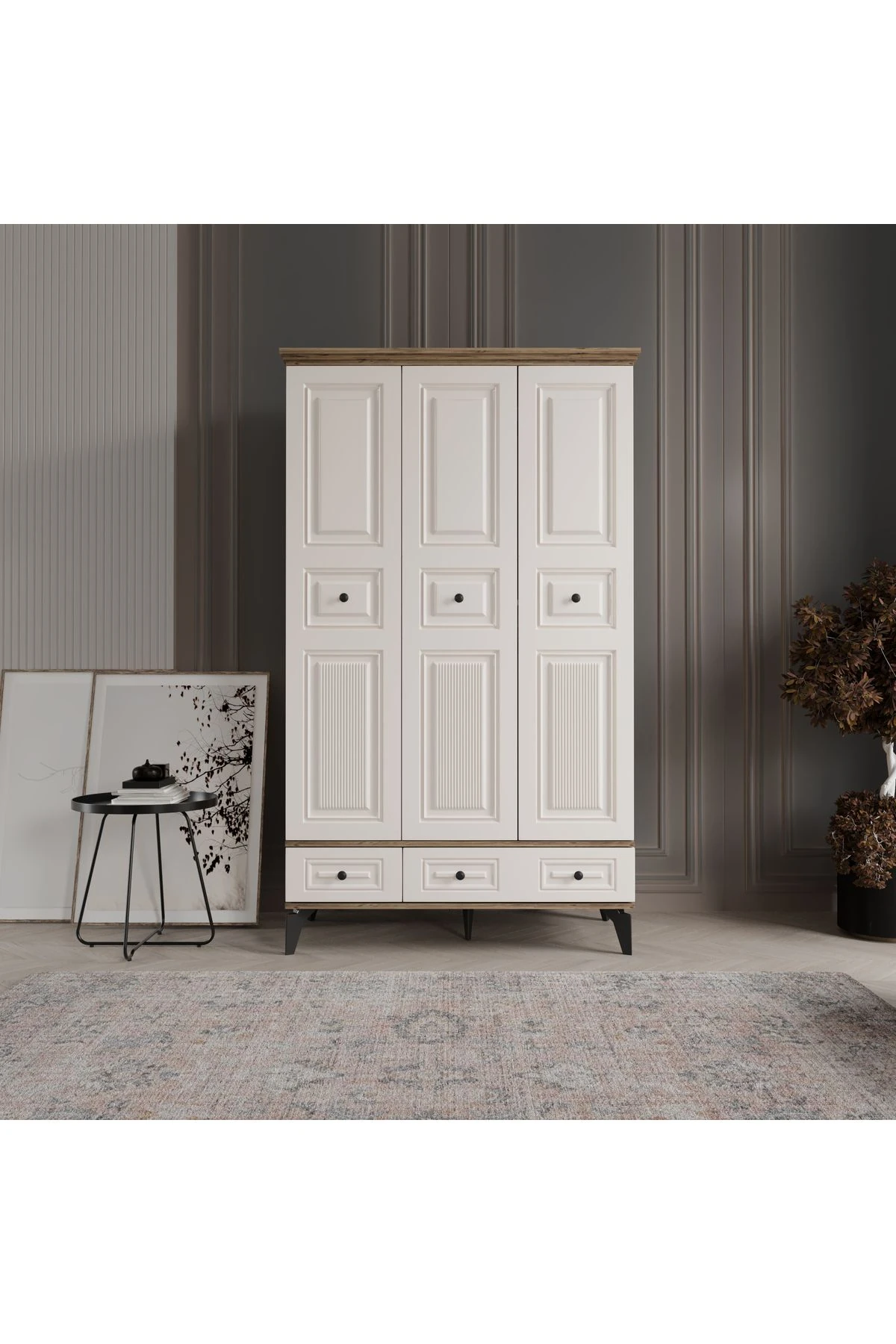 NİL 3 KAPAK AYTAŞI GARDIROP