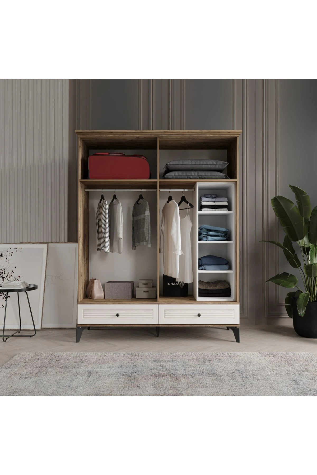 İNCİ 4 KAPAK AYTAŞI GARDIROP