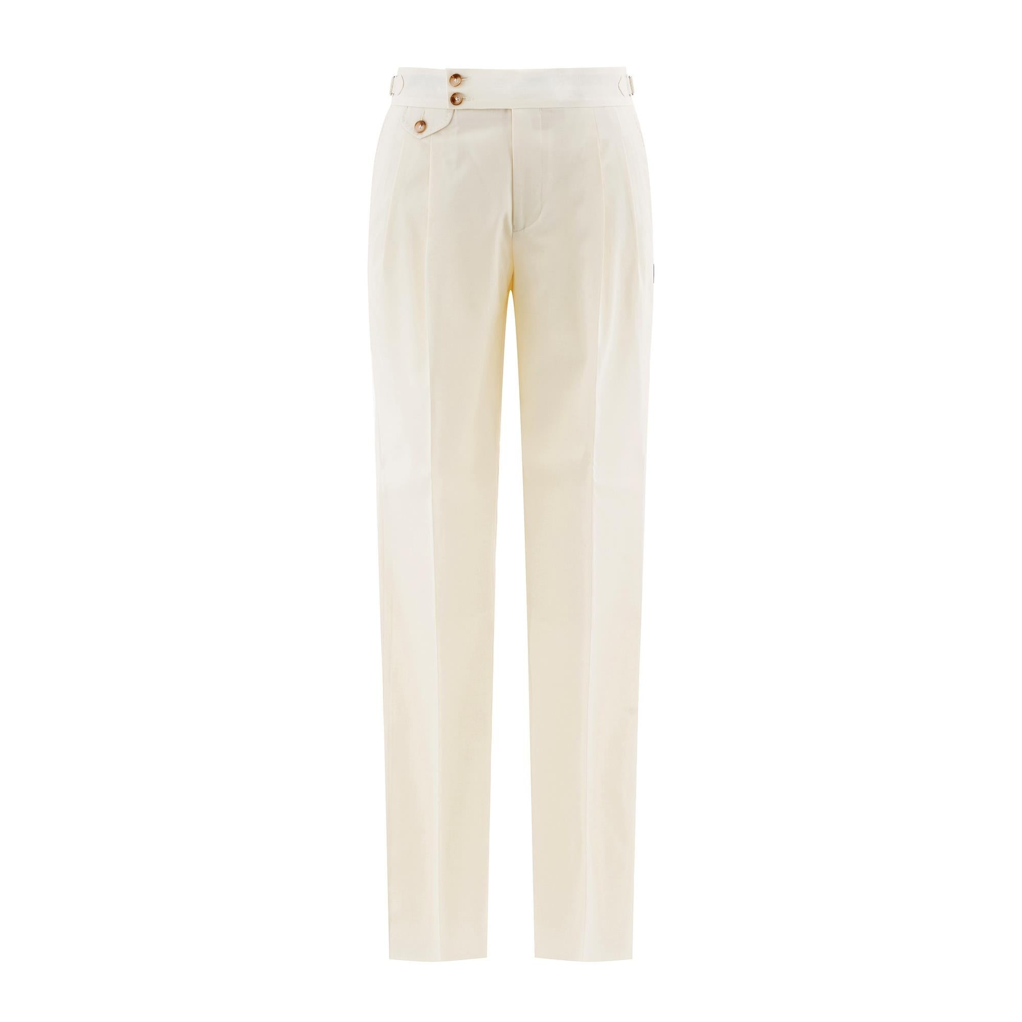 GALA OFF-WHITE TROUSERS