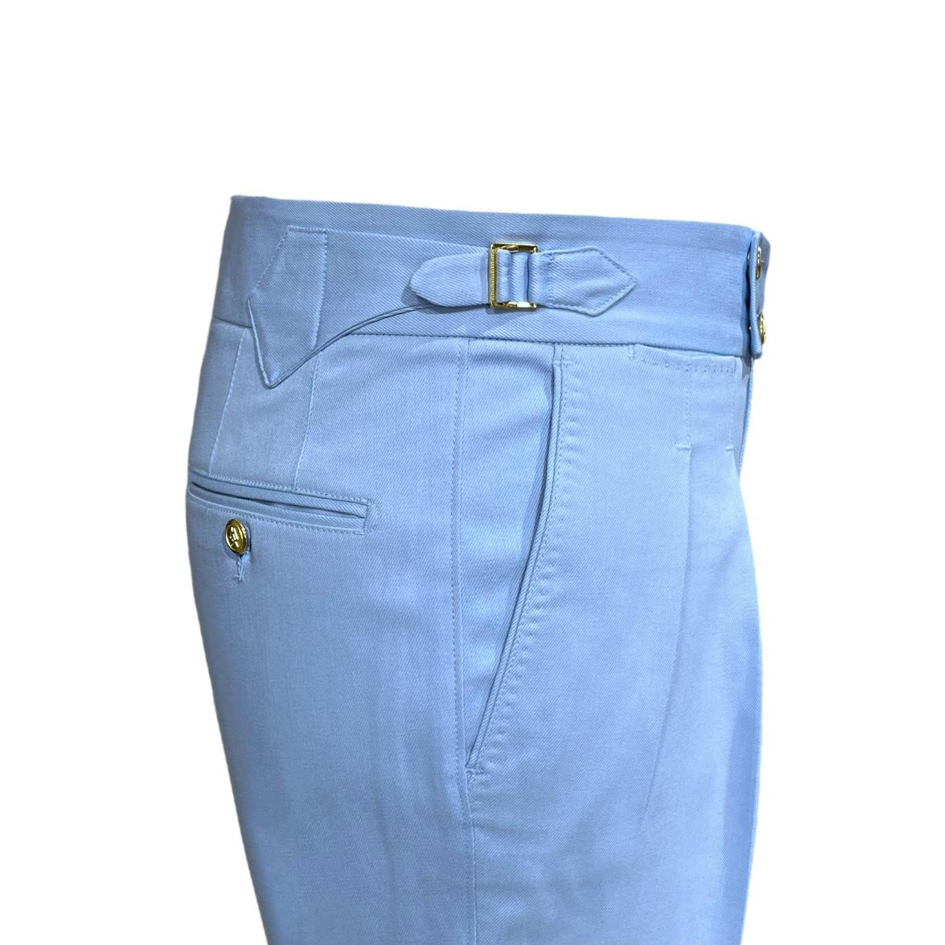 PALMARİNA LİGHT BLUE DENIM TROUSERS