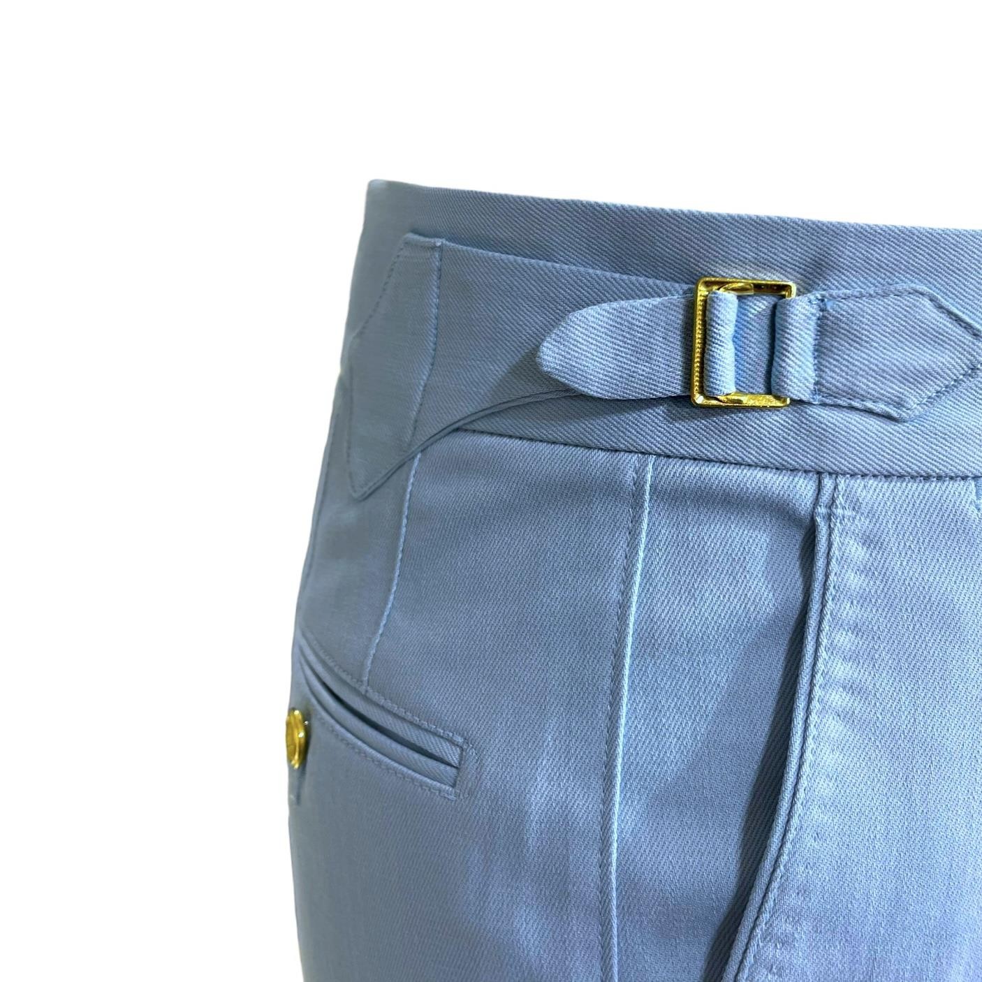 PALMARİNA LİGHT BLUE DENIM TROUSERS