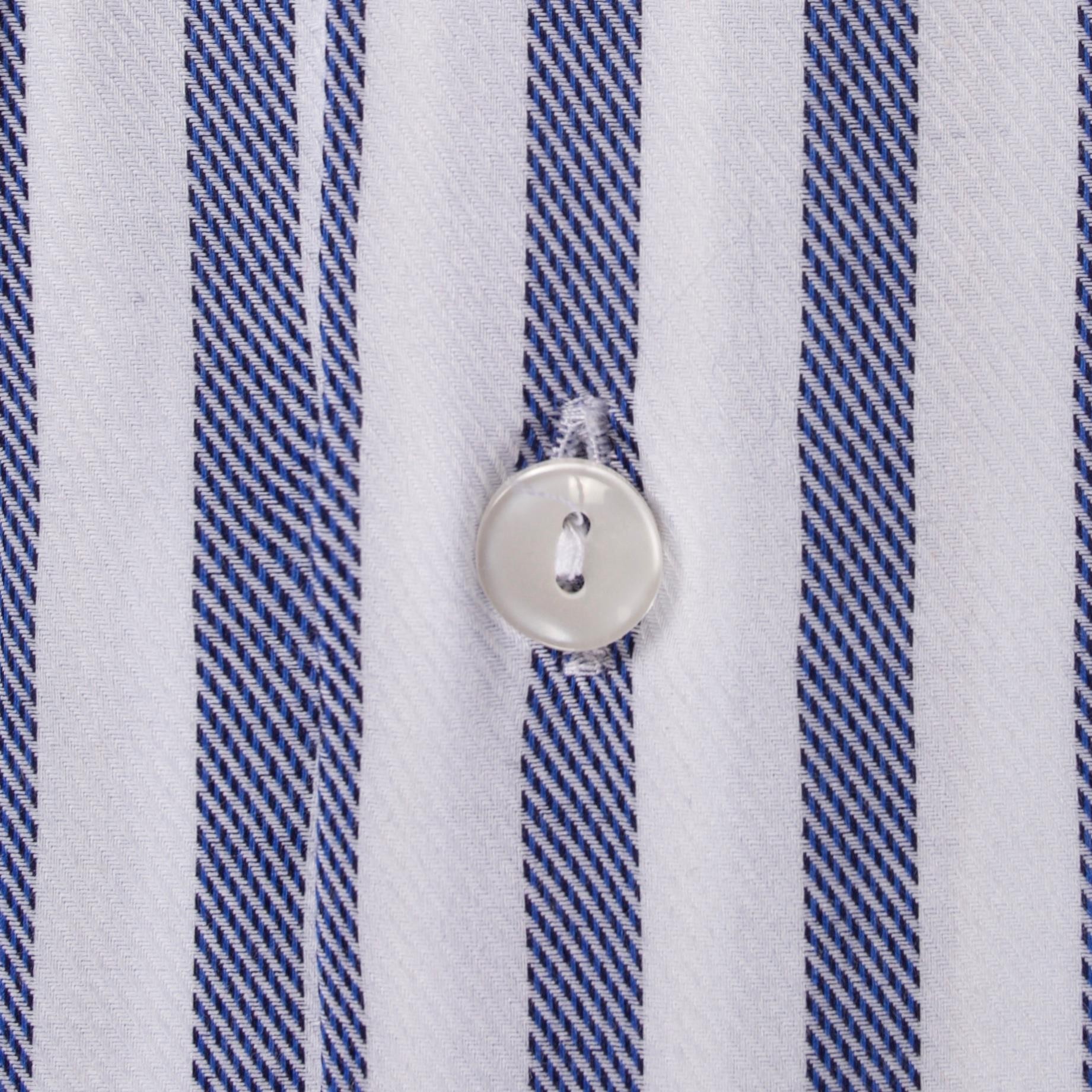 STRIPED NAVY BLUE SHIRT
