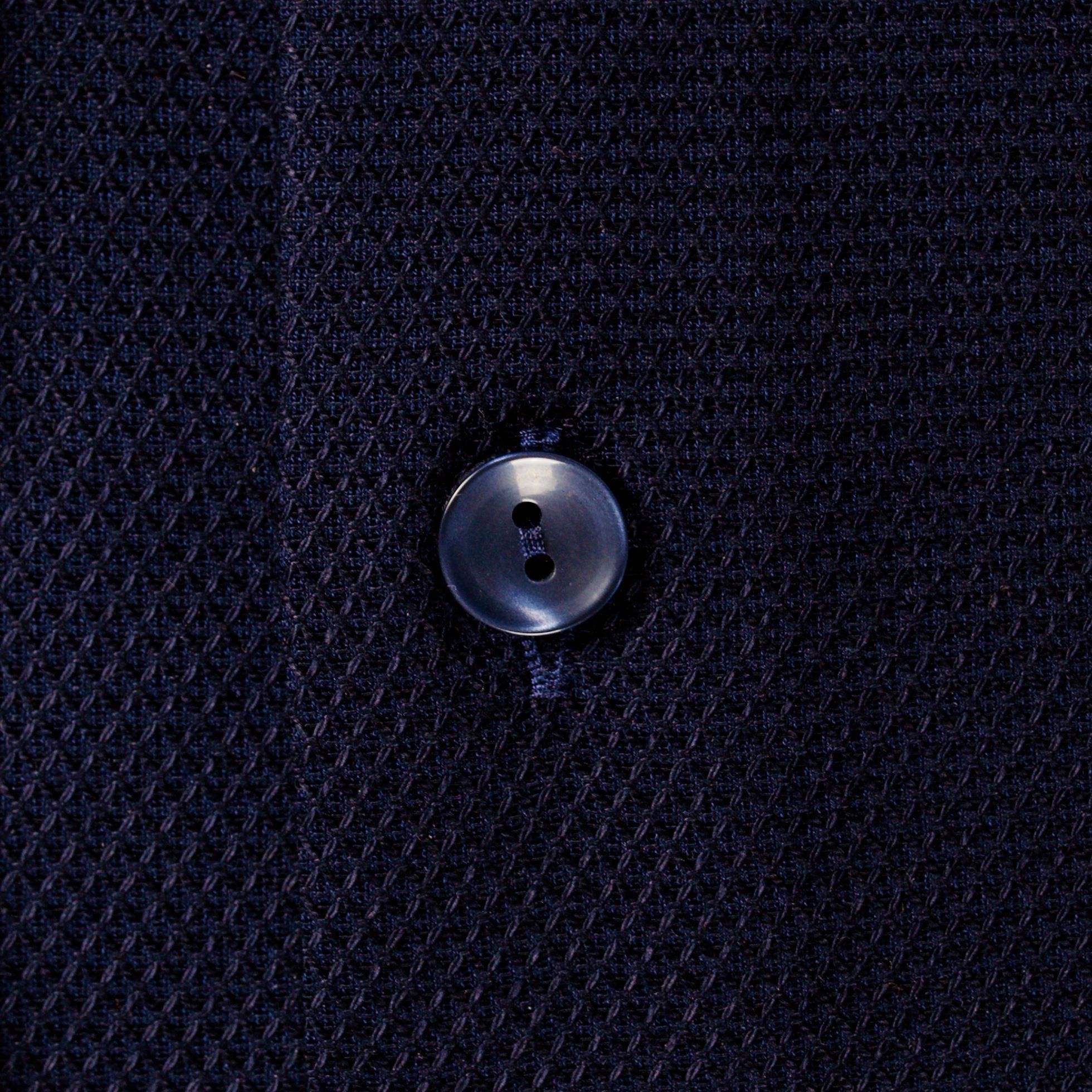 TEXTURED NAVY BLUE SHIRT