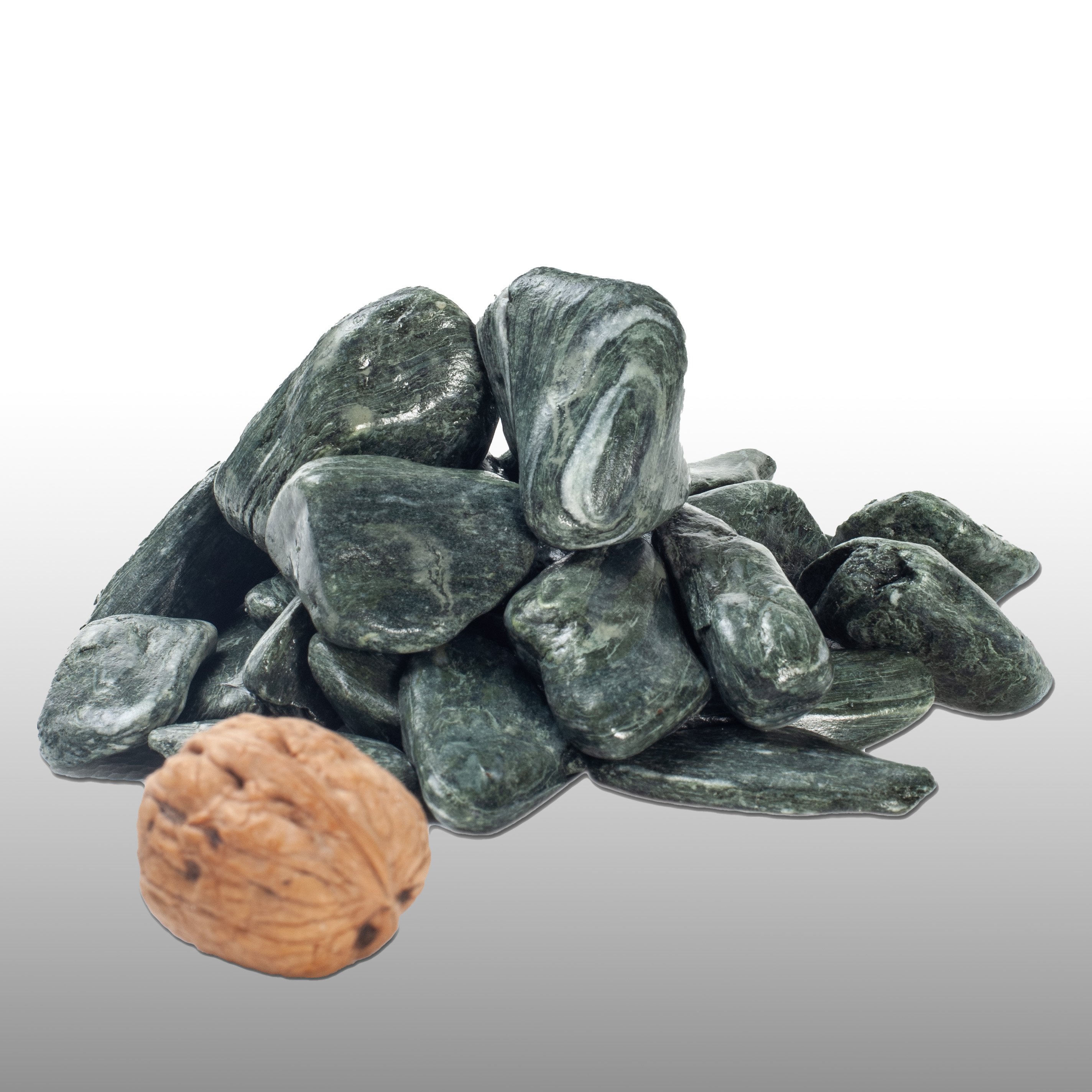 Tamburlanmış Green Angel Doğal Taş | Eurostore - 2-4 cm