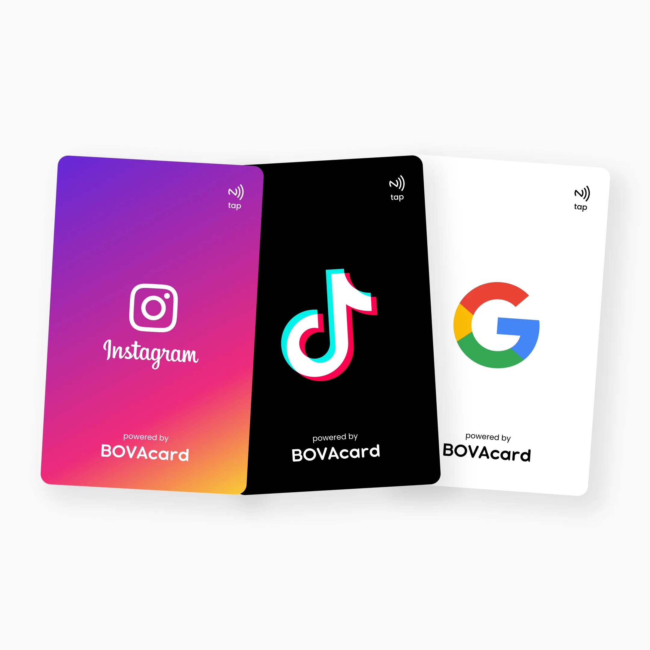 Instagram, Tiktok and Google Cards Bundle