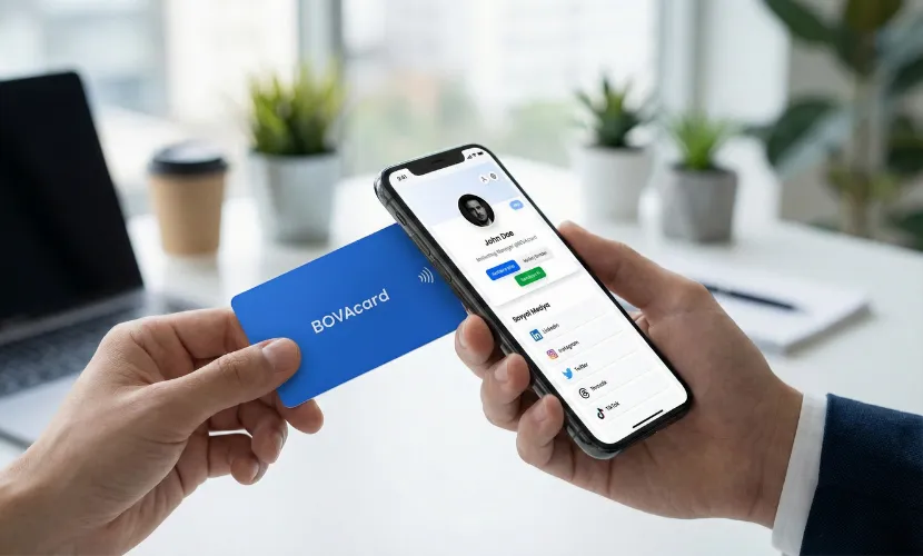 Kartvizitlerde NFC (Yakın Alan İletişimi) Kullanımı