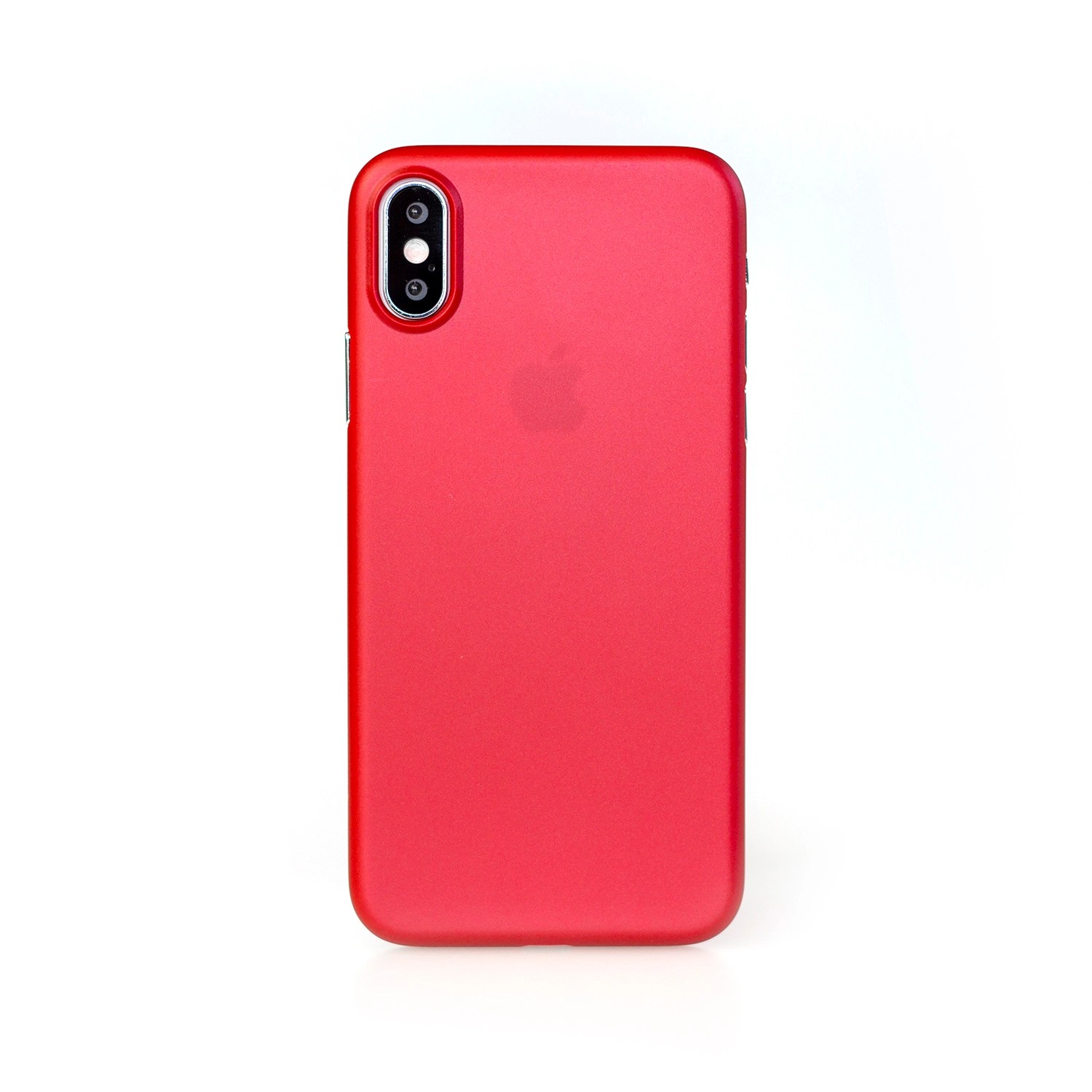 iPhone X Ultra İnce Telefon Kılıfı - Kırmızı