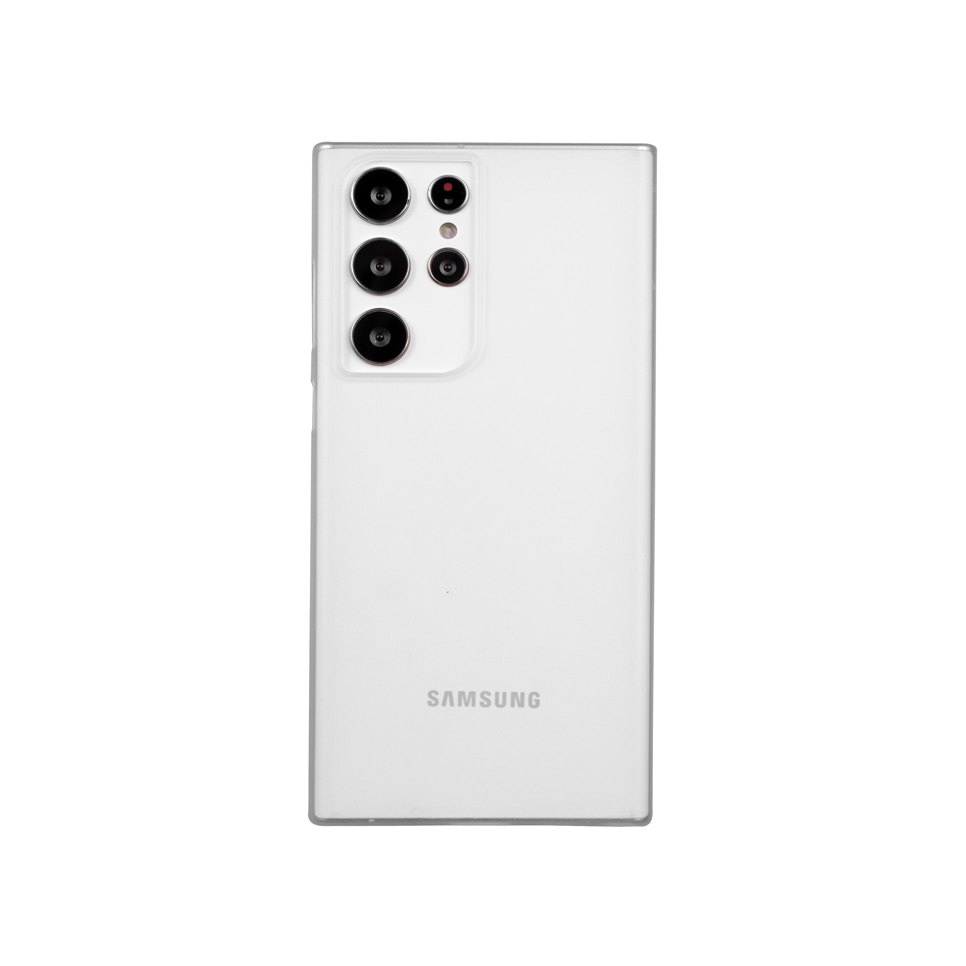 Samsung S21 Ultra Kılıfı Ultra İnce - Beyaz