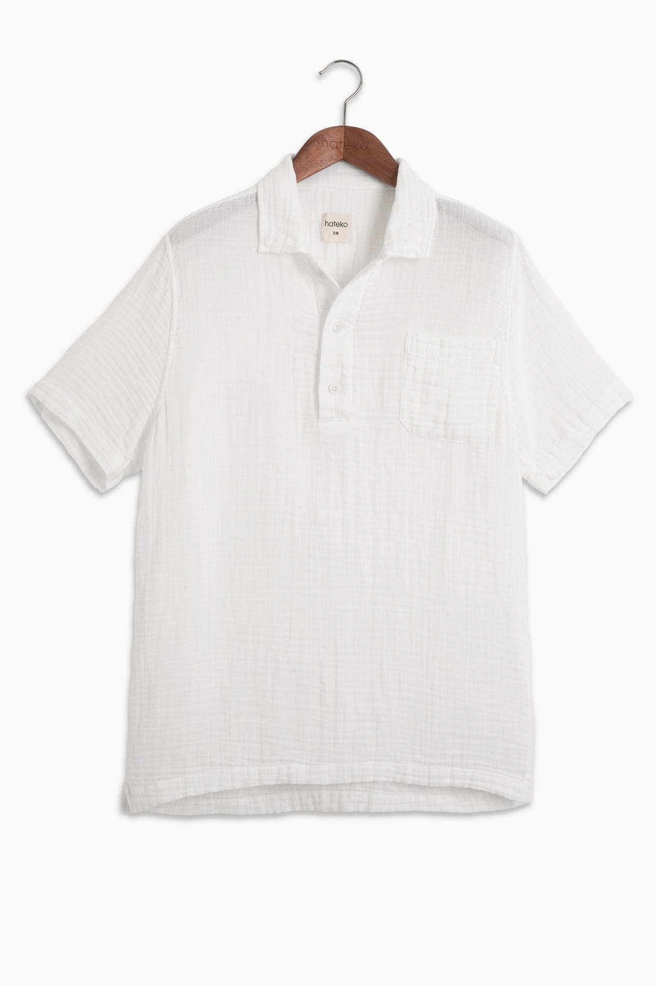 100% Cotton Muslin Polo T-shirt