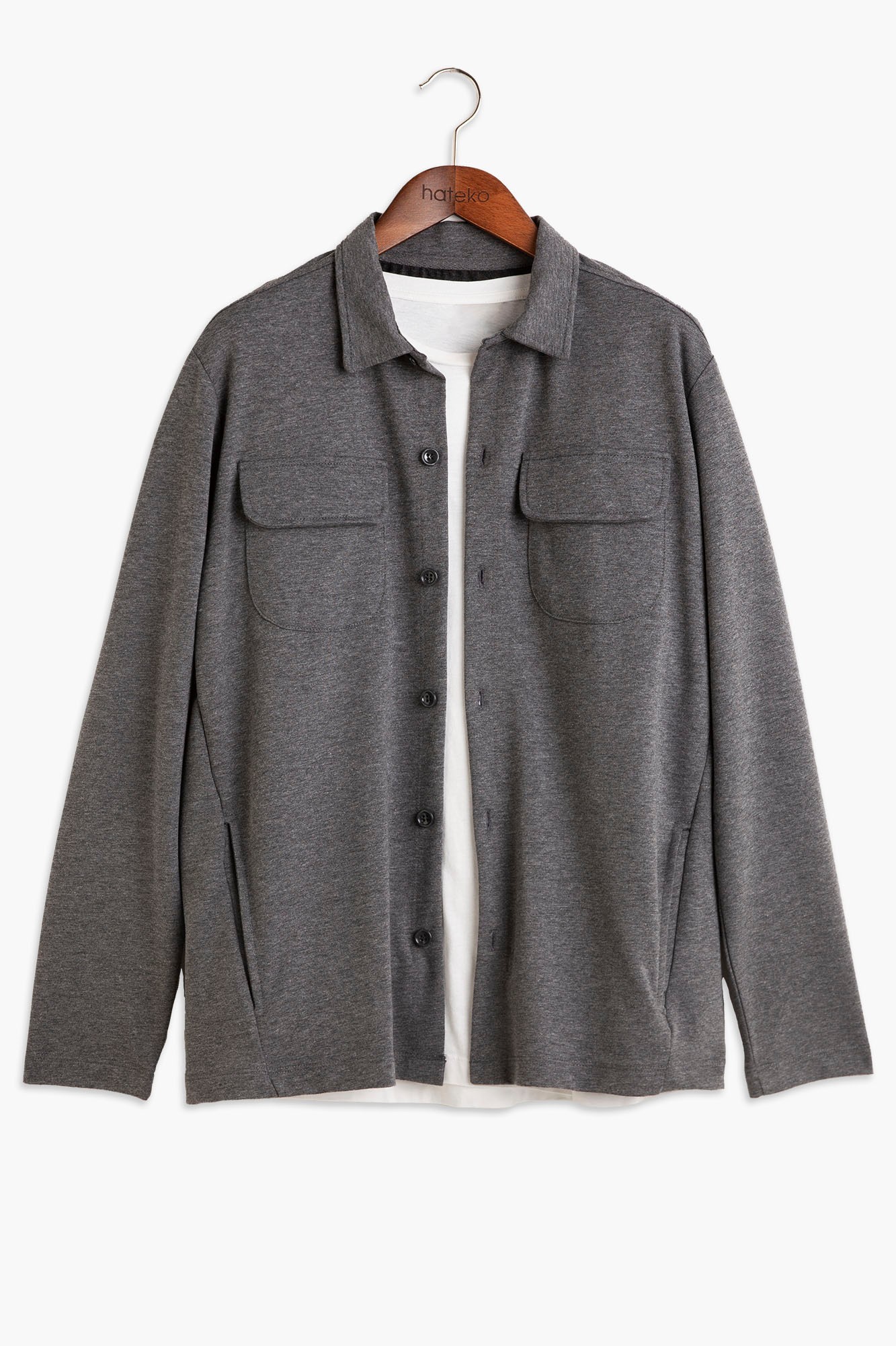 Knit Shirt - Dark Grey
