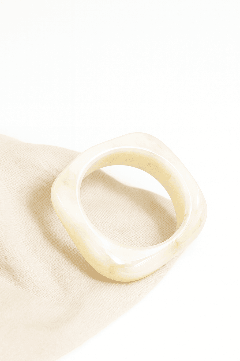 Kemik Bileklik - Beyaz