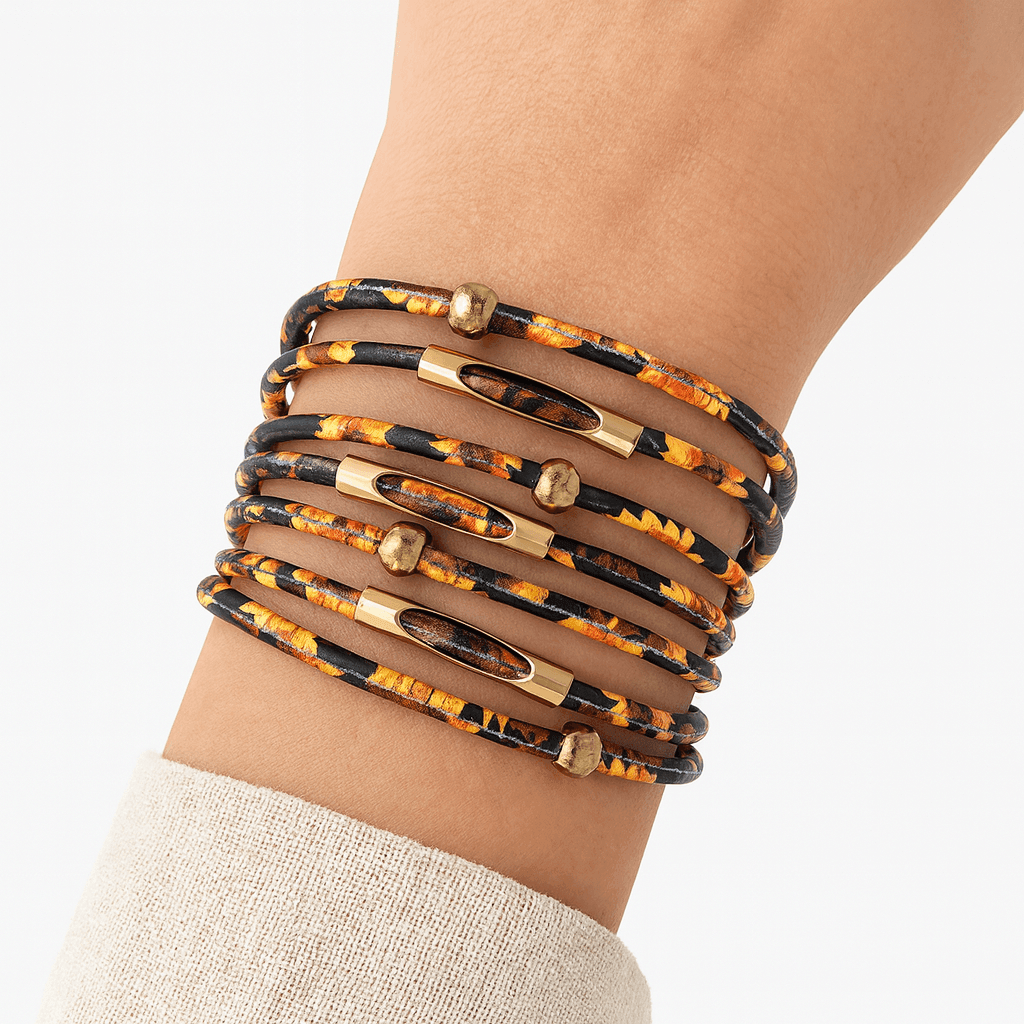 Çiçek Desenli Bileklik