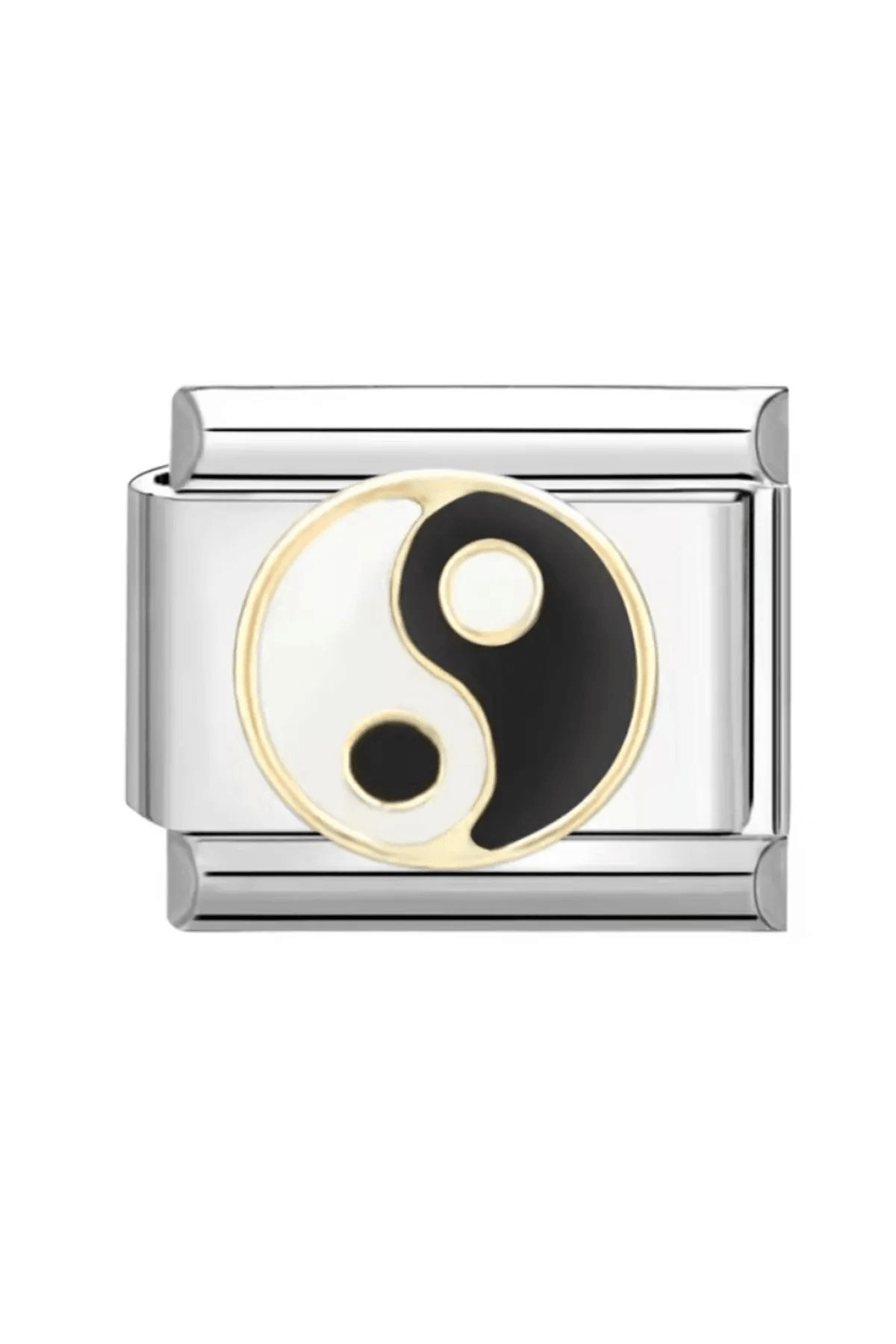 Ying Yang Desenli İtalyan Charm