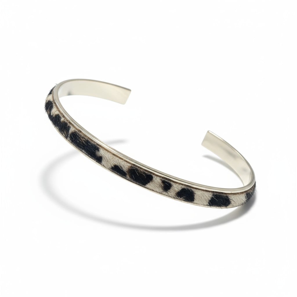 Leopard Touch Kelepçe Bileklik