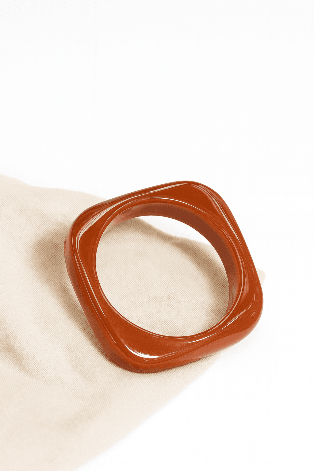 Kemik Bileklik - Açık Bordo