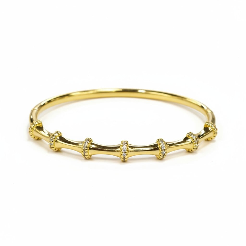 Kemik Modern Bileklik - Gold