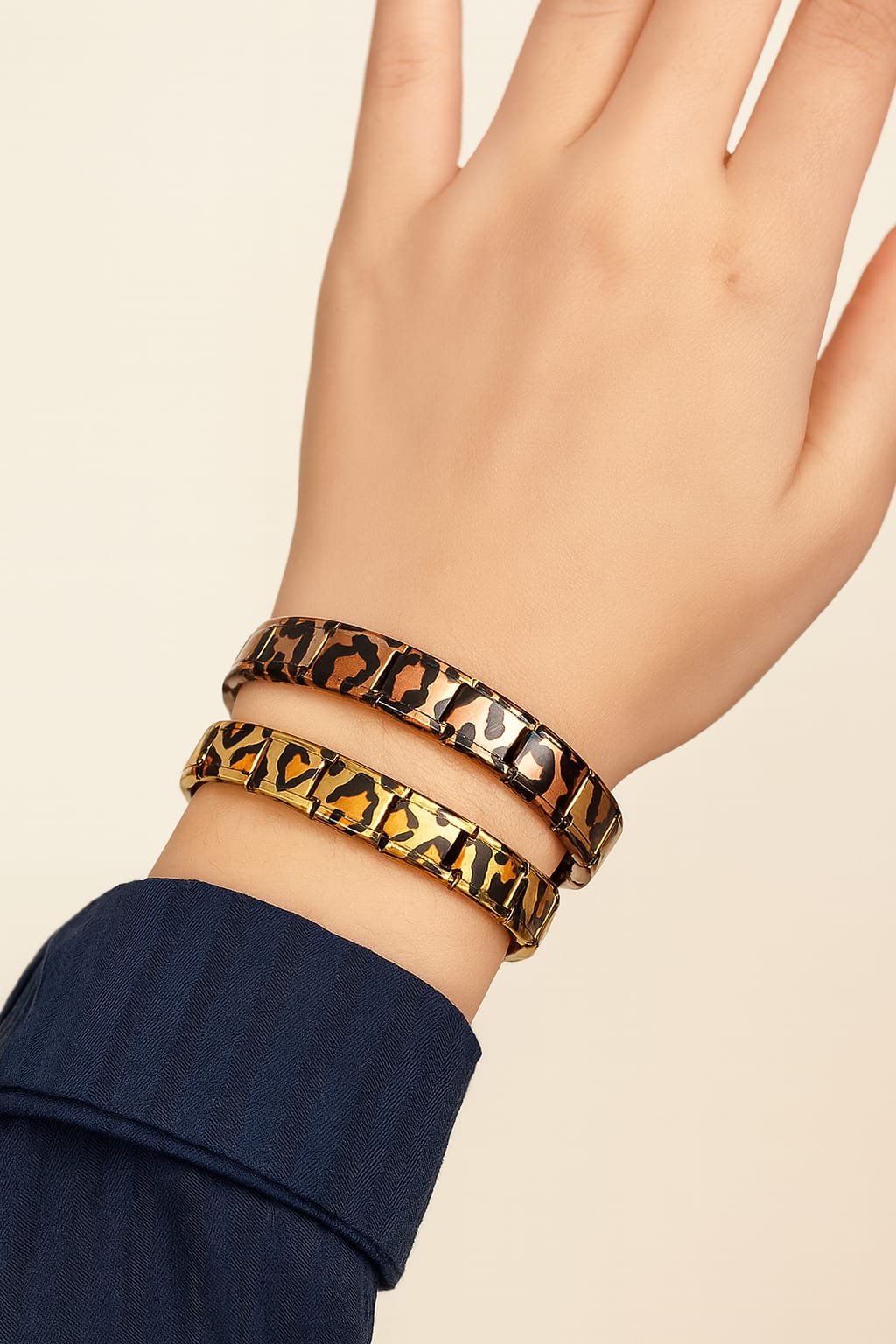 Leopar Desenli İtaylan Charm