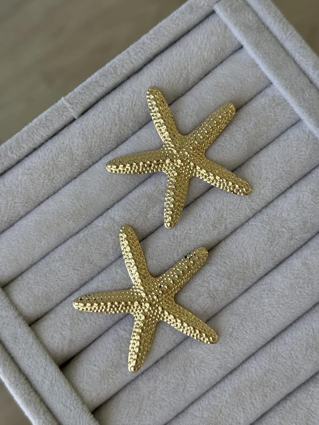 Deniz Yıldızı Küpe  - Gold