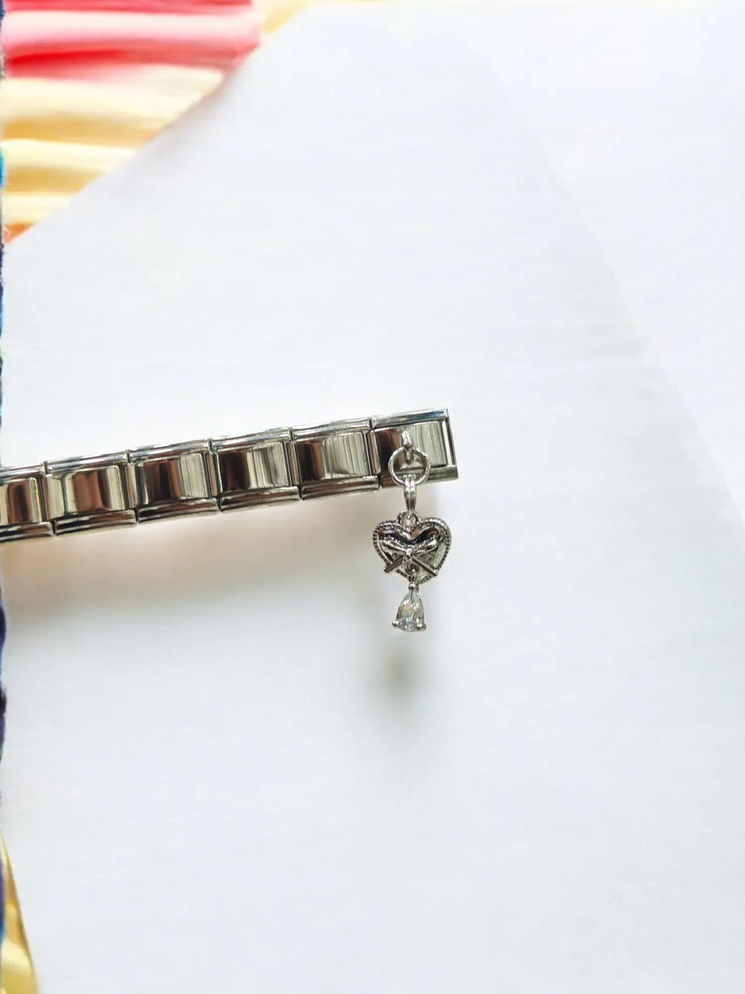 Sallantılı Fiyonk Desenli İtalyan Charm R1