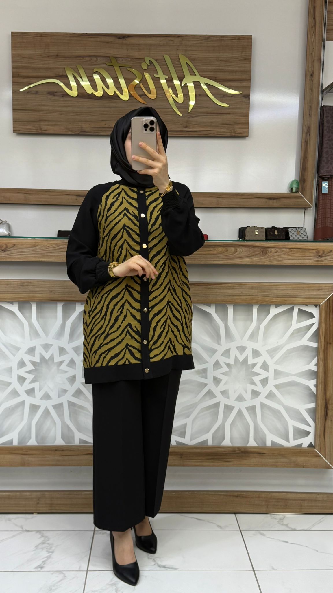 Armine Trend Zebra Ceket 25KT521