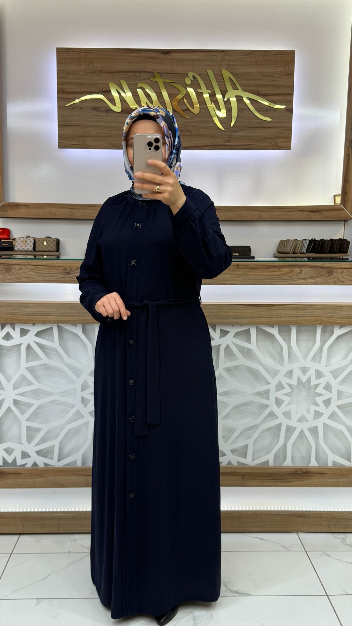 Reglan Kol Çıt Çıtlı Ferace zrny 5341
