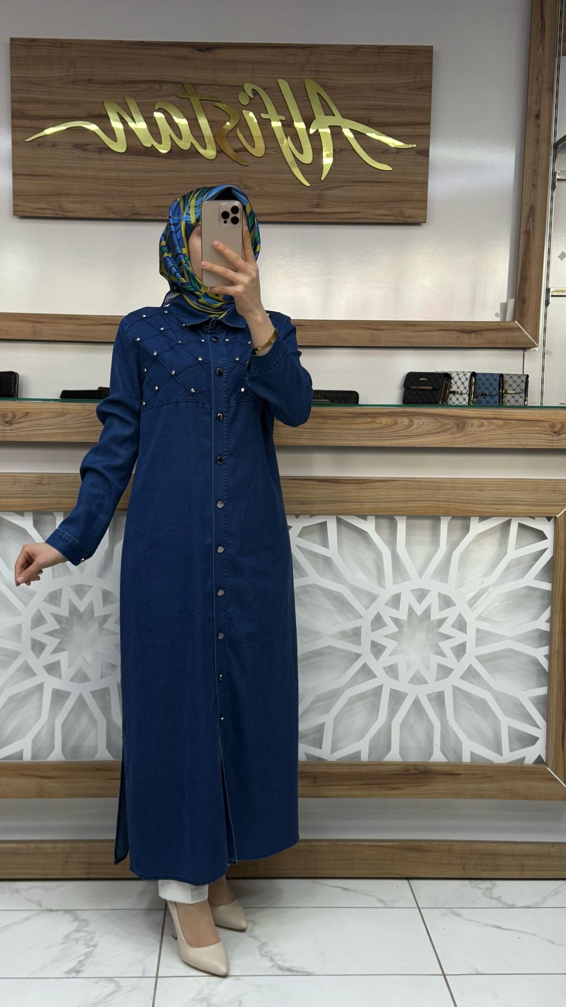 Qetenn  Çımalı Taşlı Kot Giy Çık  4921