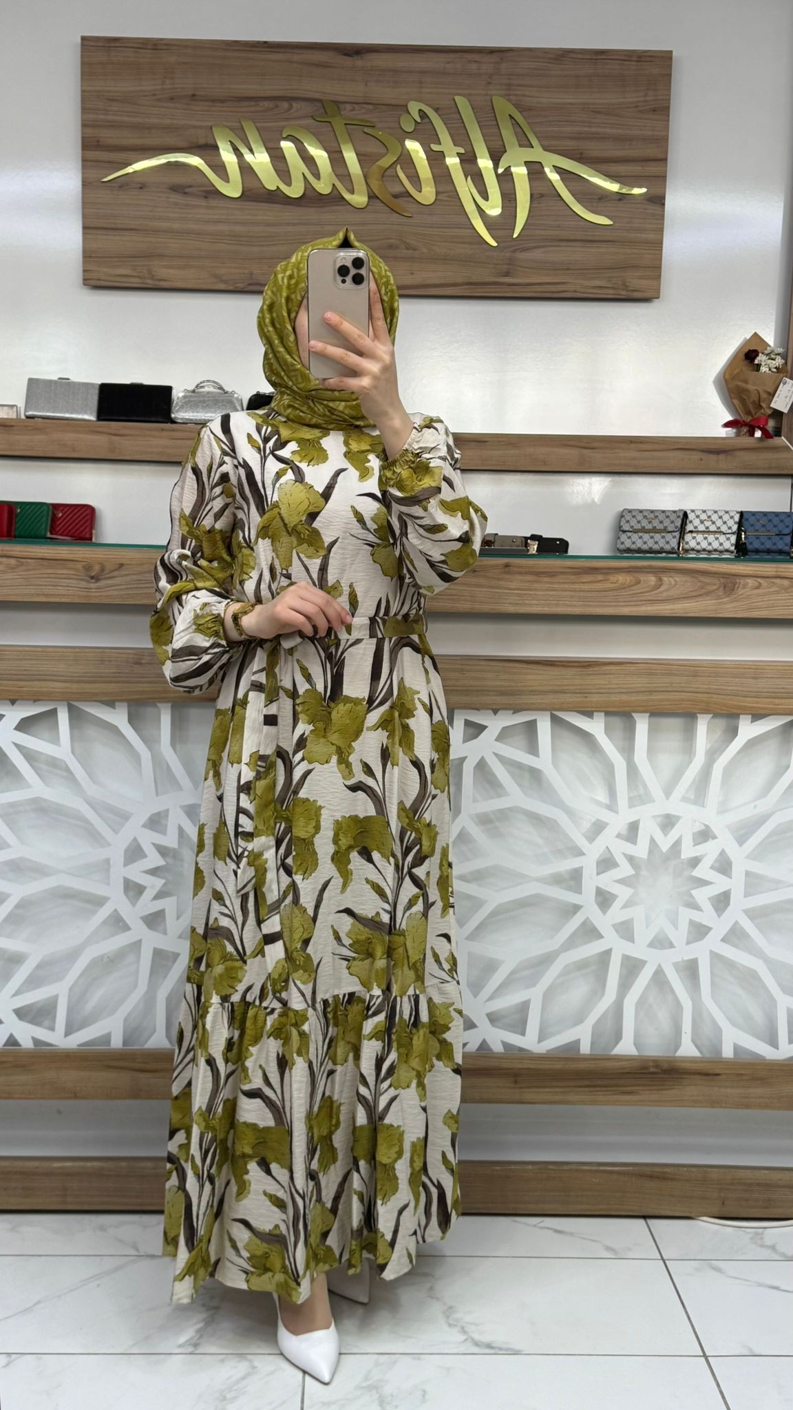 Çiçekli Elbise armn 25YT934