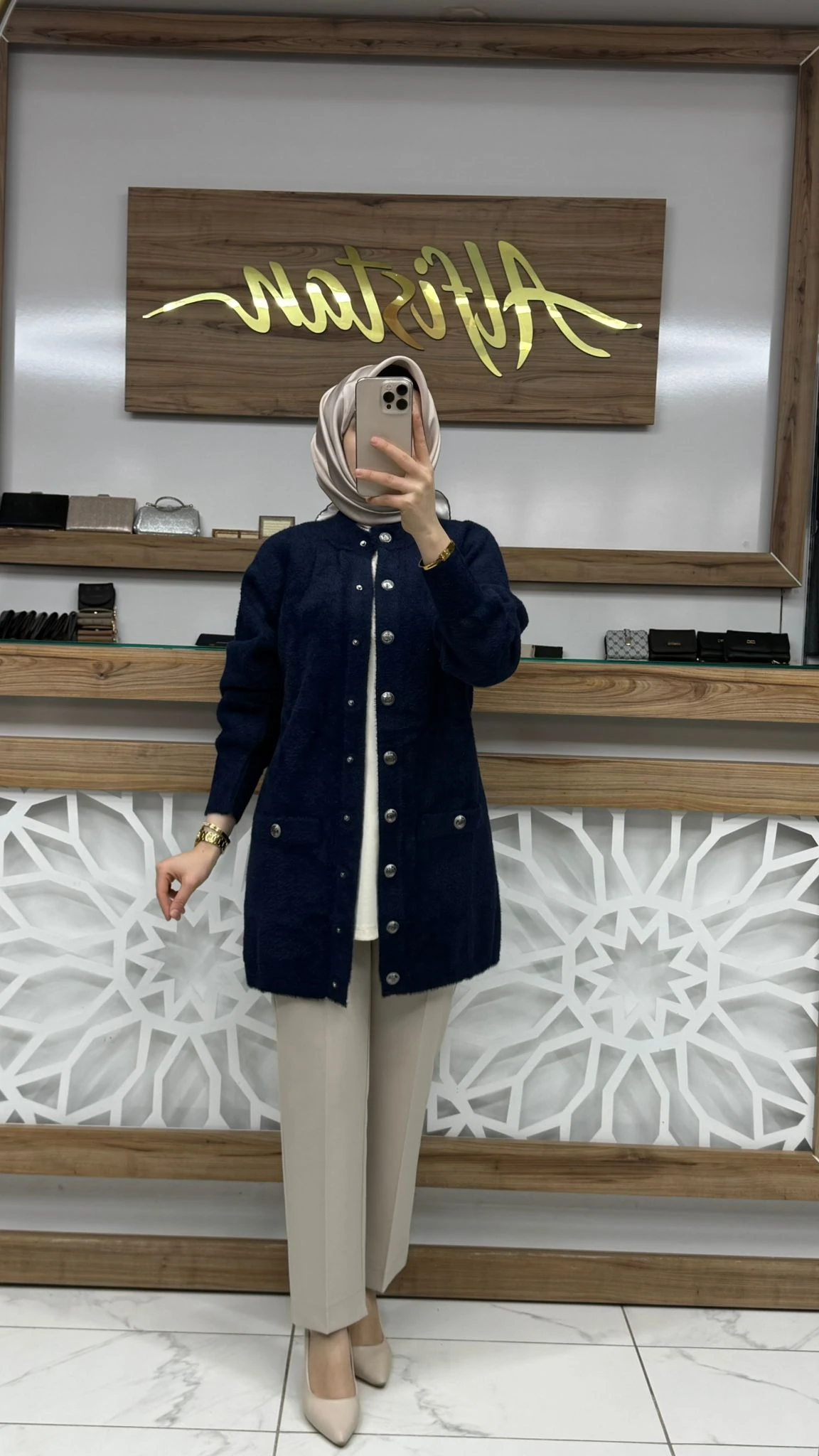 Angora Ceket nuss 26K7008