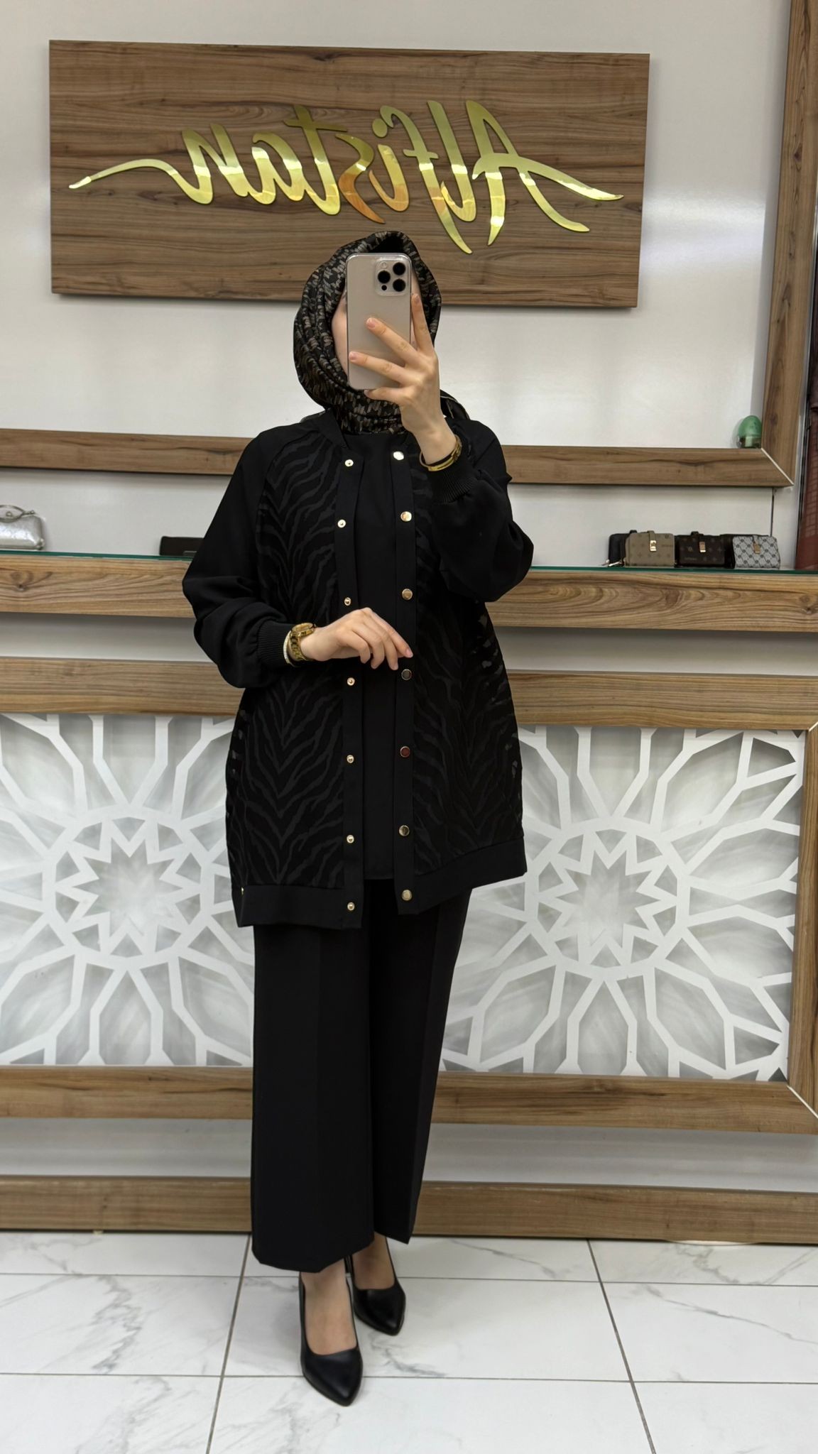 Armine Trend Zebra Ceket 25KT521