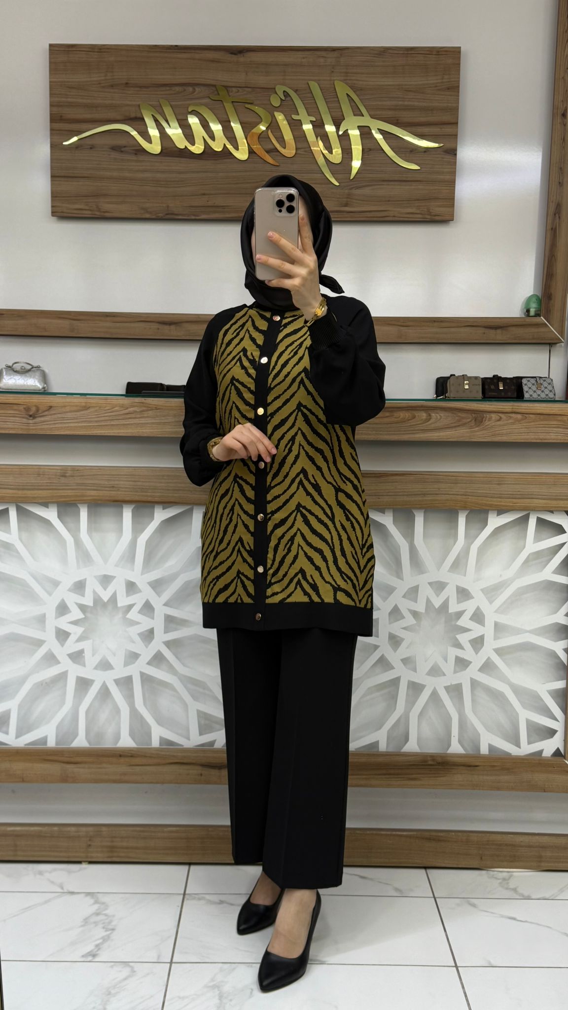 Armine Trend Zebra Ceket 25KT521