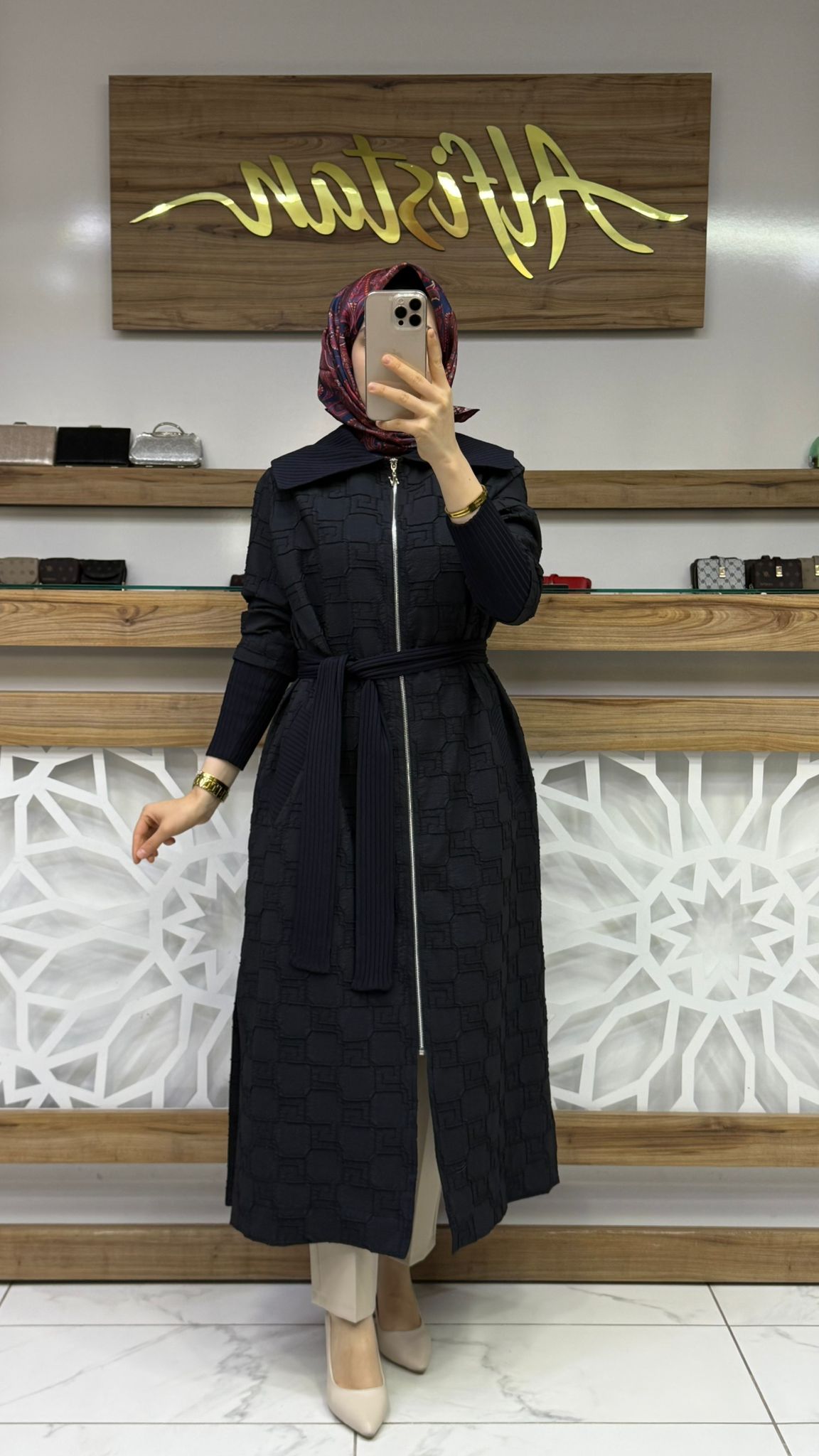 Kendinden Desenli Kap nuss 26K604