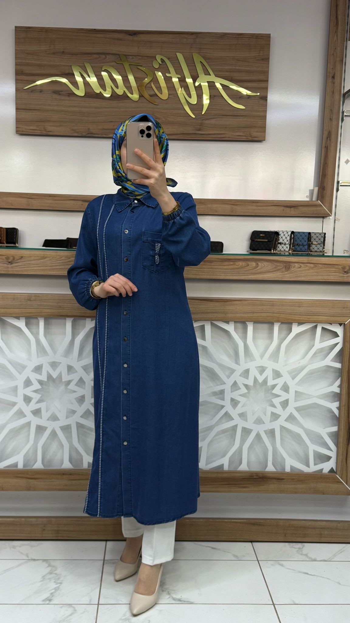 Qetenn  Biyeli Kot Giy Çık  2978 - K.MAVİ