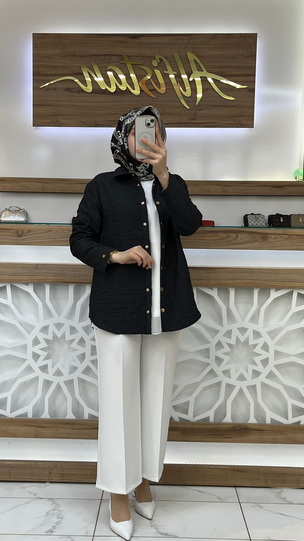 Kapitone Çıt  Çıtlı Ceket armine 25KT520