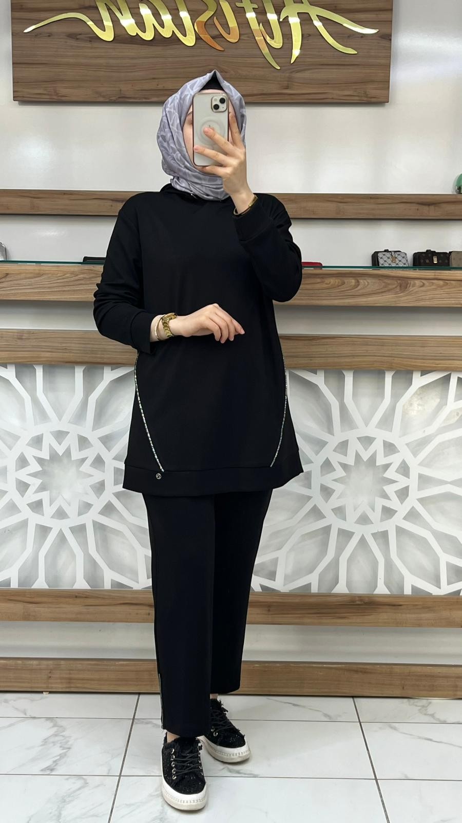 Armine Trend Simbiye Detaylı Modal İkili Takım 25KT603