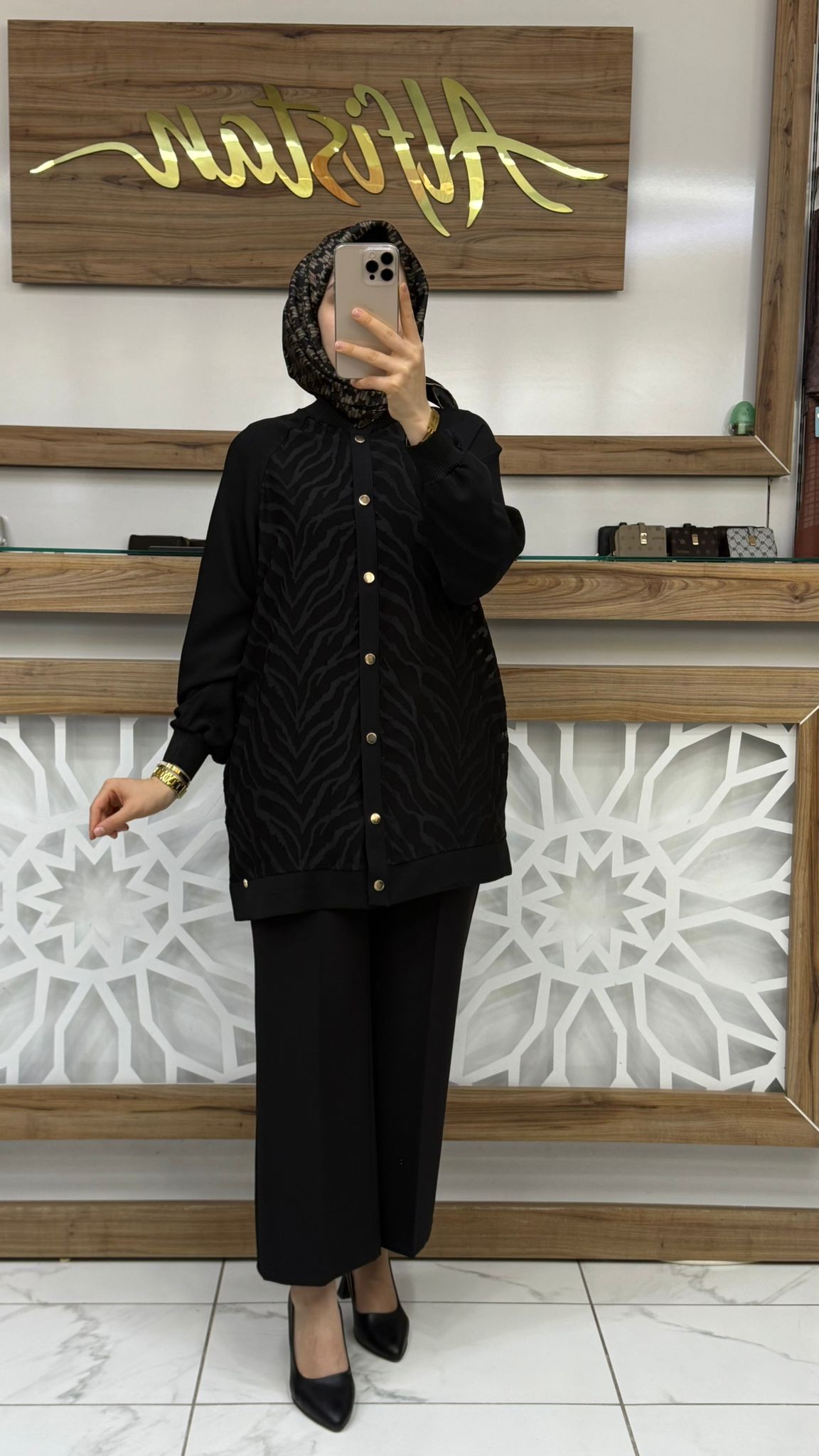 Armine Trend Zebra Ceket 25KT521